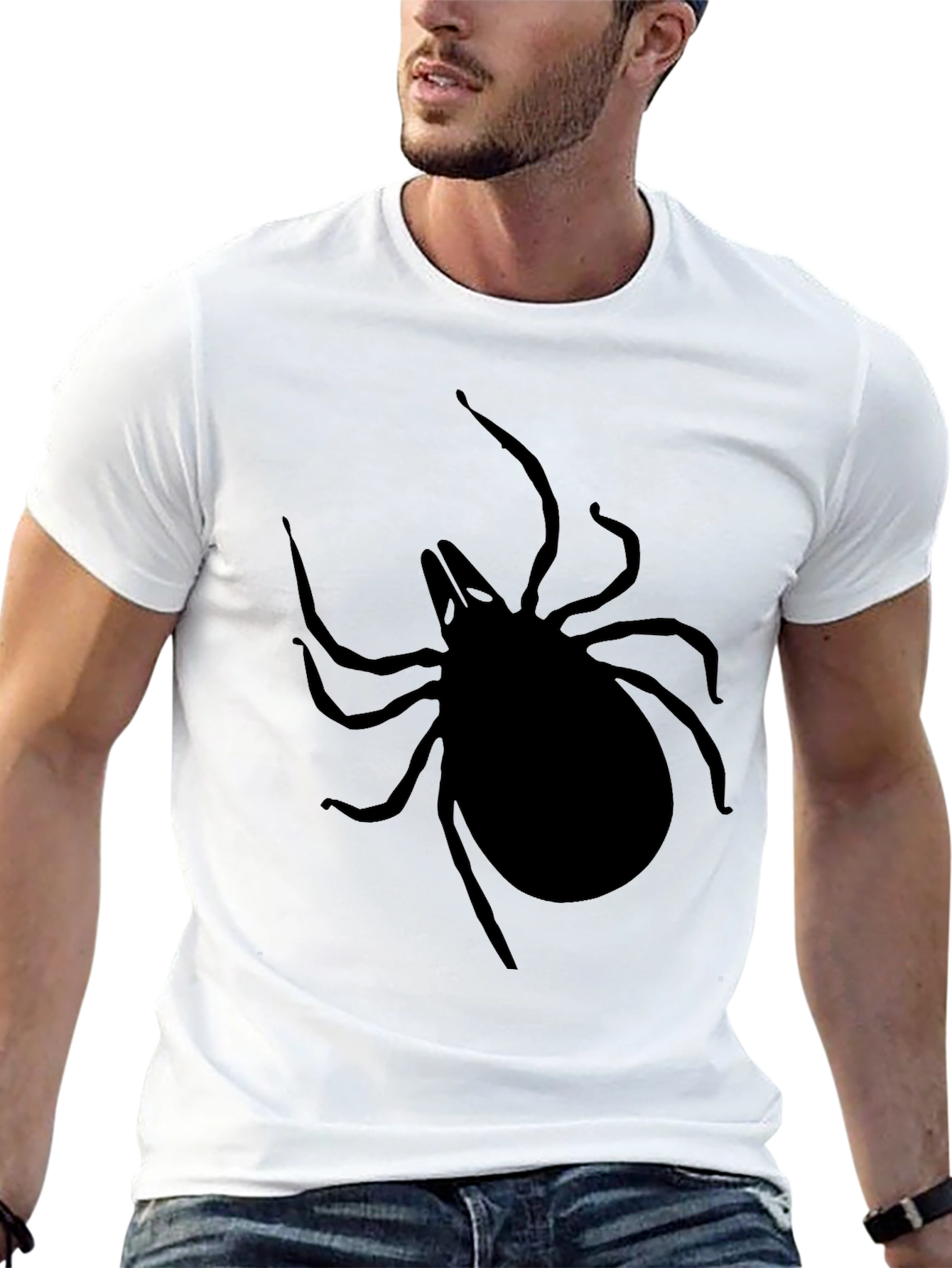Black Tick Graphic Tee - Entomologist Humor Shirt