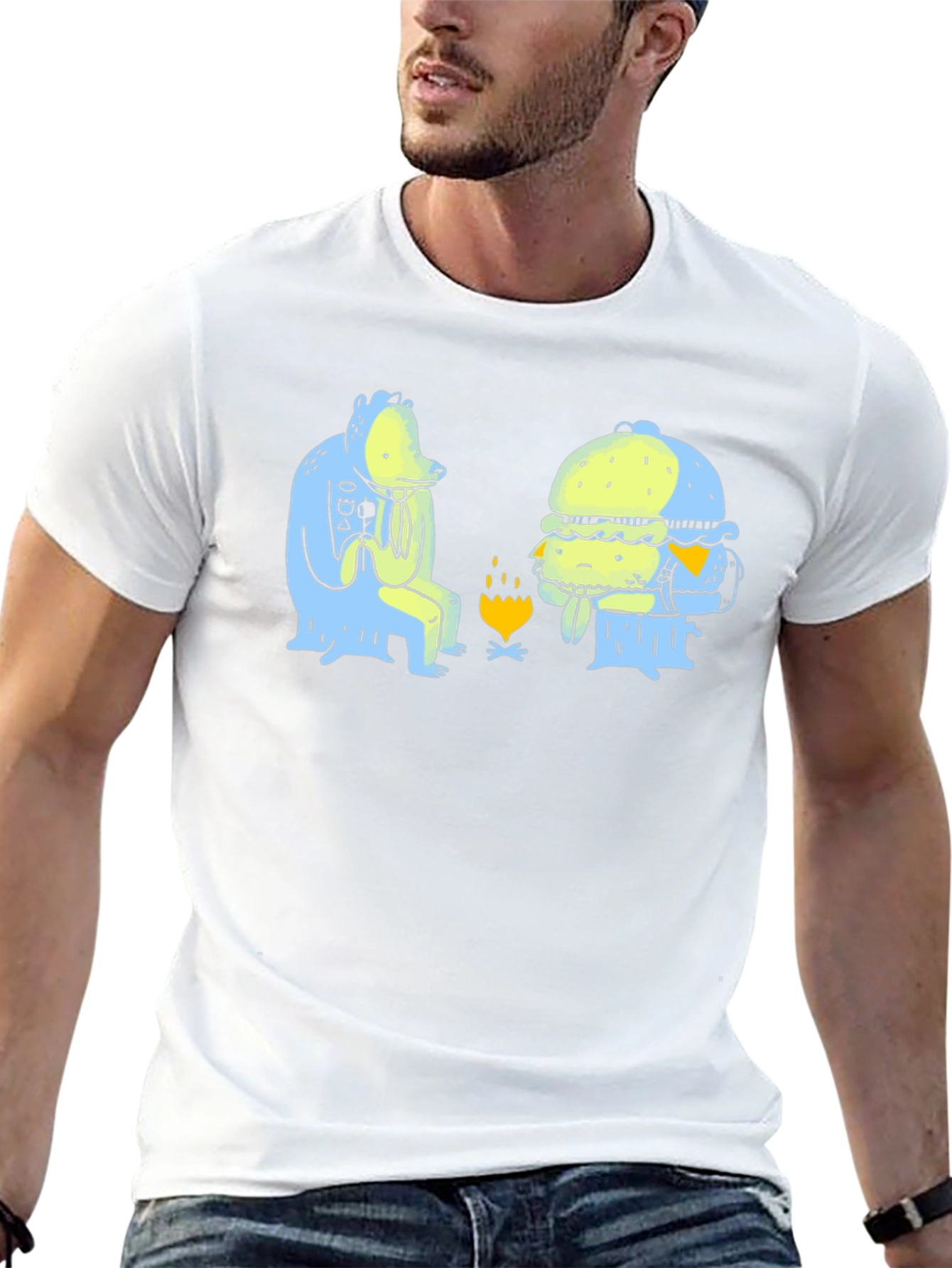Camping Buddies Graphic T-Shirt