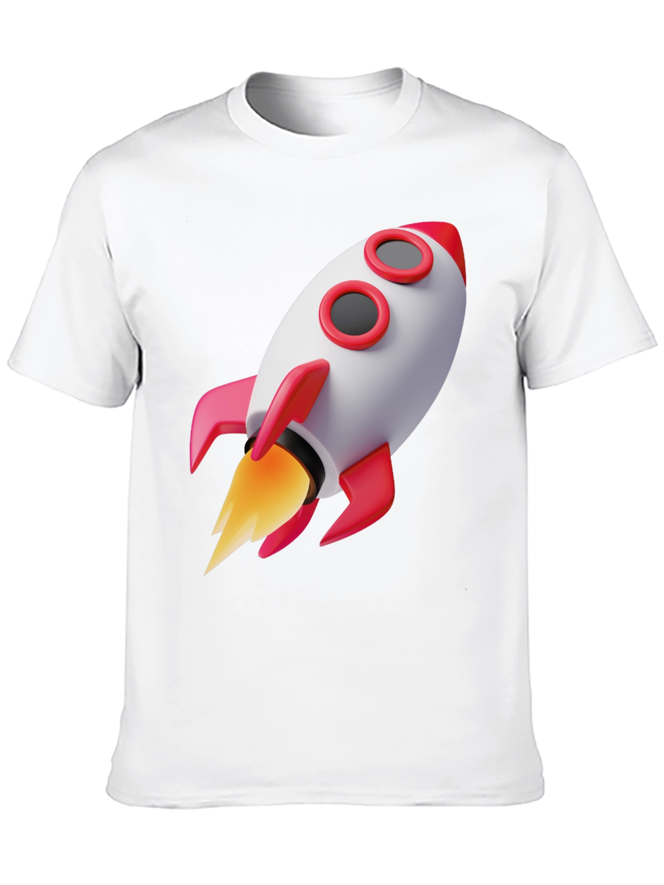 Rocket Graphic Tee - Blast Off in Style!
