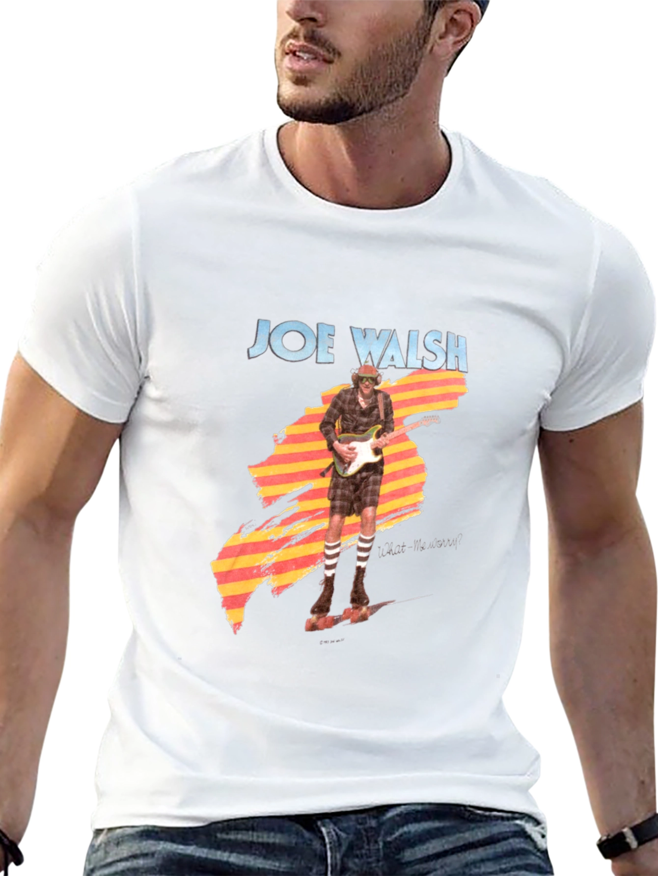 Joe Walsh What Me Worry Graphic T-Shirt