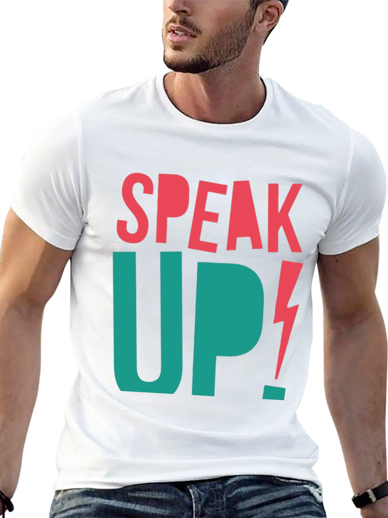 Speak Up Graphic Tee