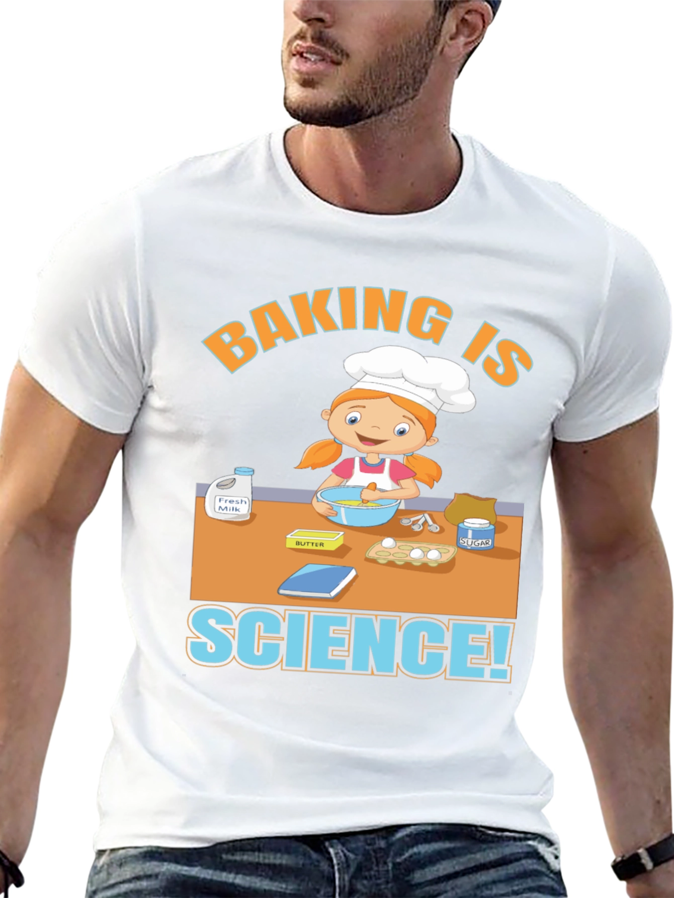 Baking is Science T-Shirt Funny Cook Tee