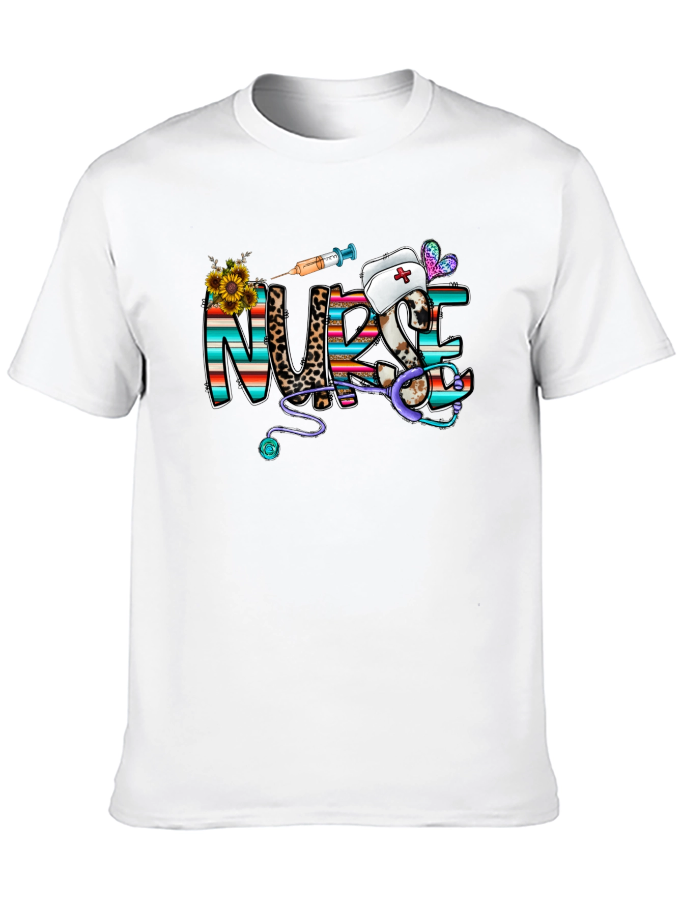 Nurse Graphic T-Shirt - Novelty Healthcare Apparel