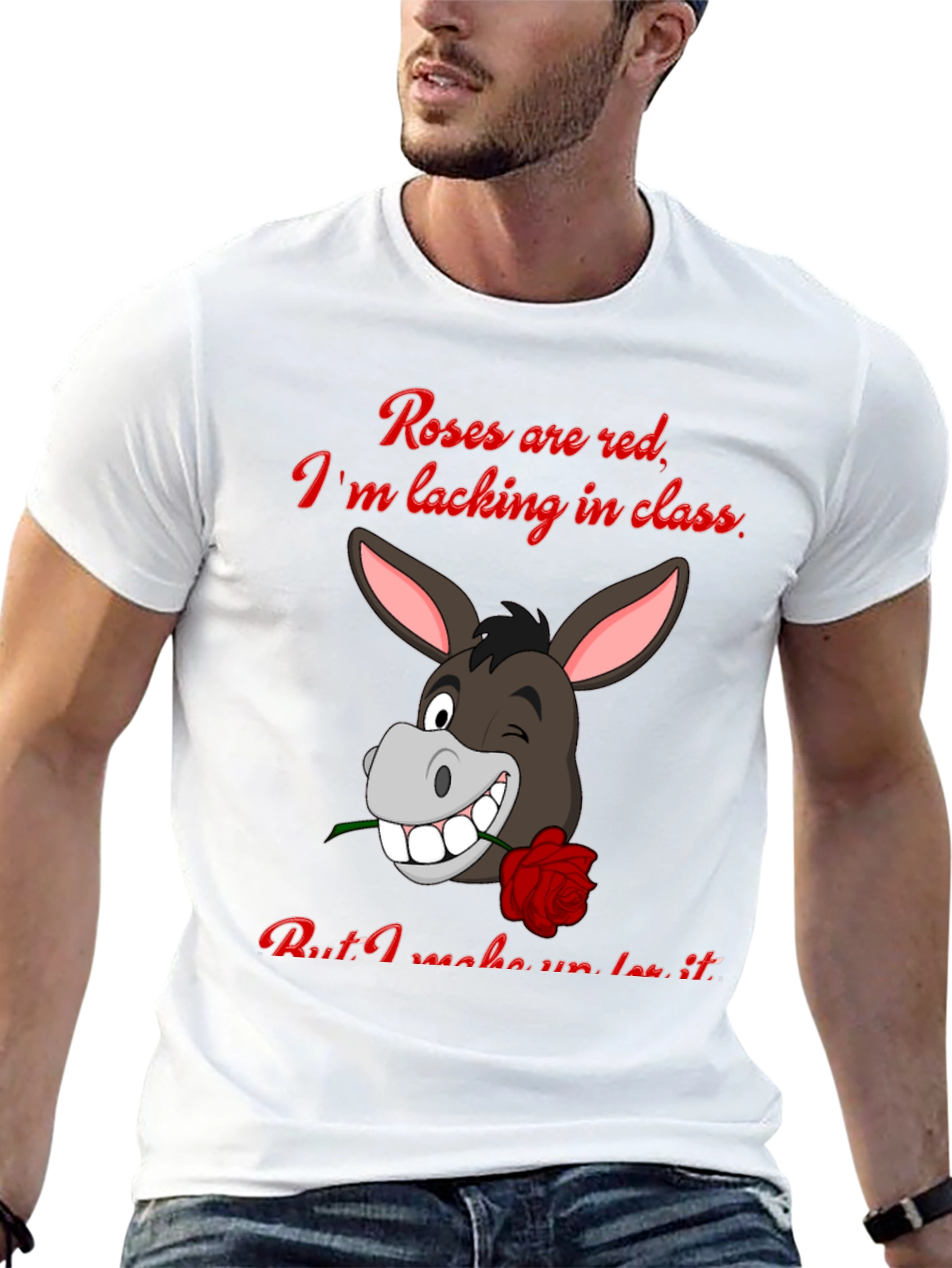 Roses are Red Mens Graphic T-Shirt