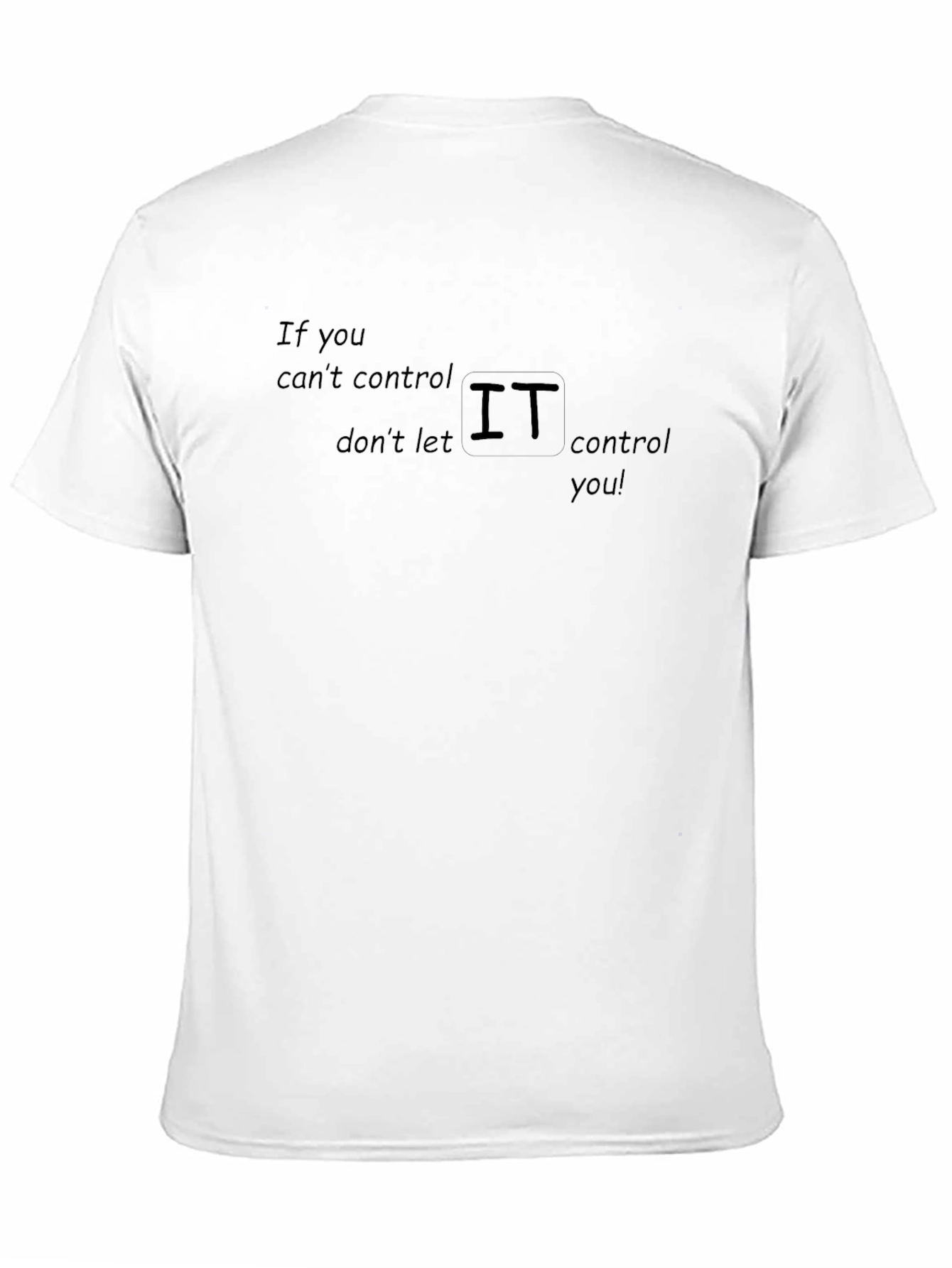 If You Cant Control IT T-Shirt