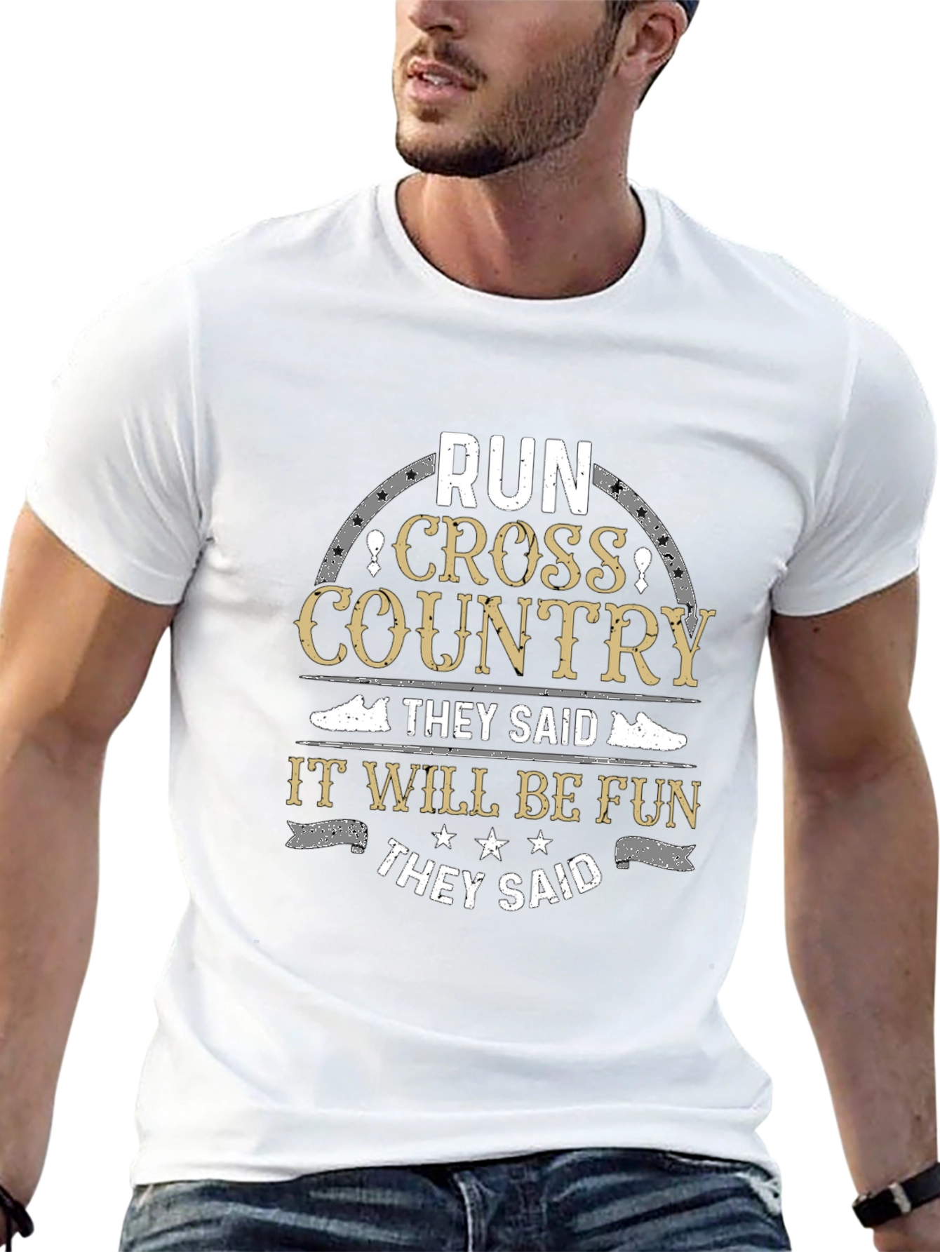 Run Cross Country Funny T-Shirt