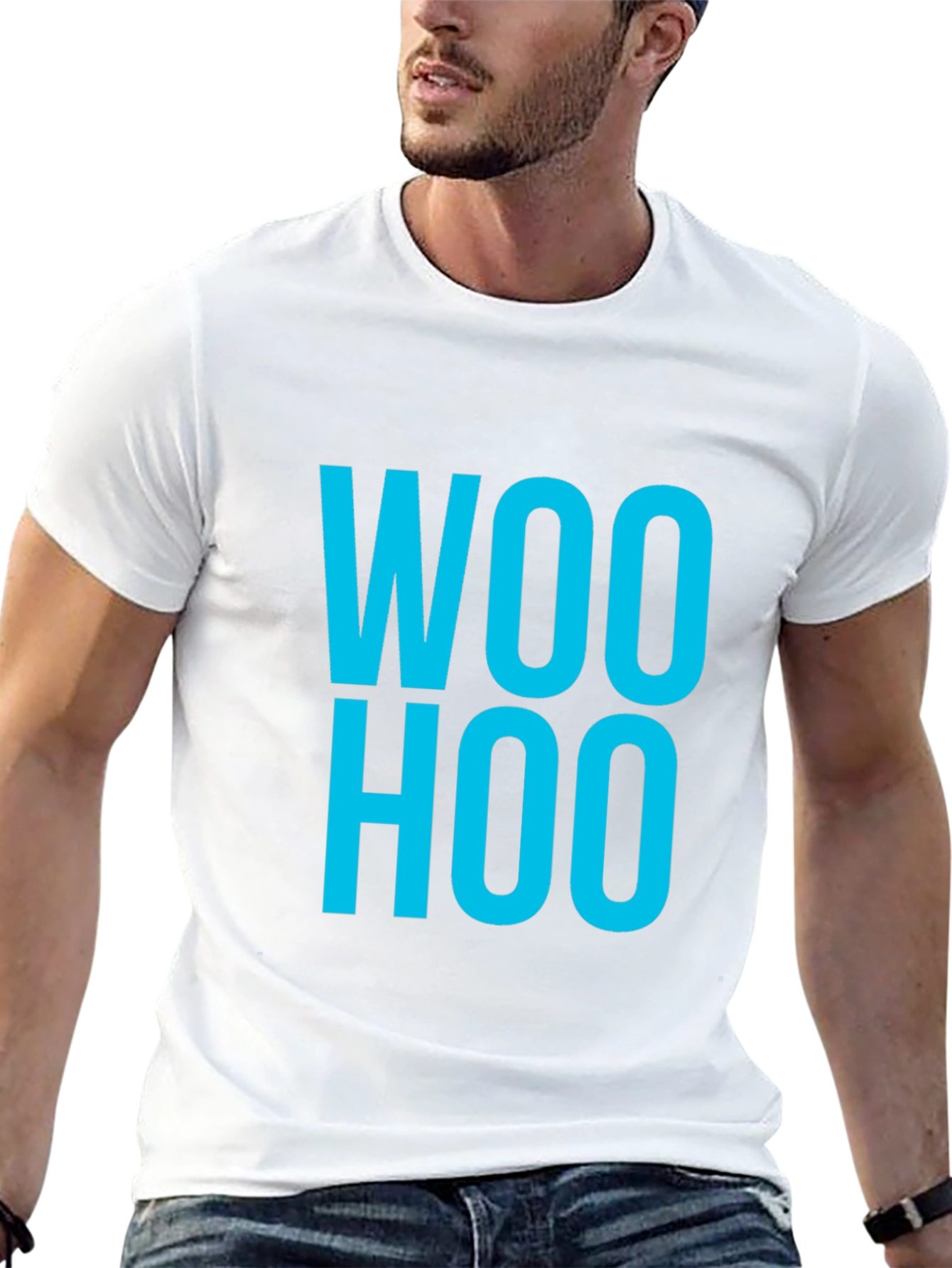 Woo Hoo Graphic Tee - Fun & Casual Style