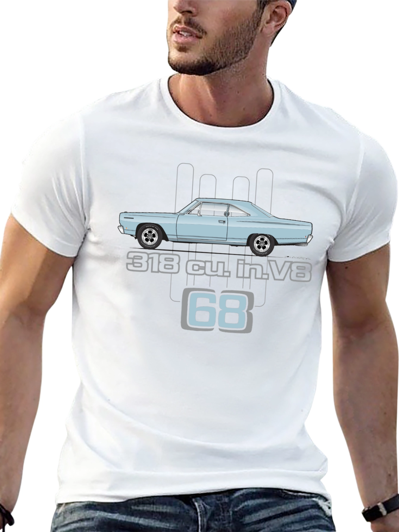 Classic Car T-Shirt - 1968 Vehicle Tee