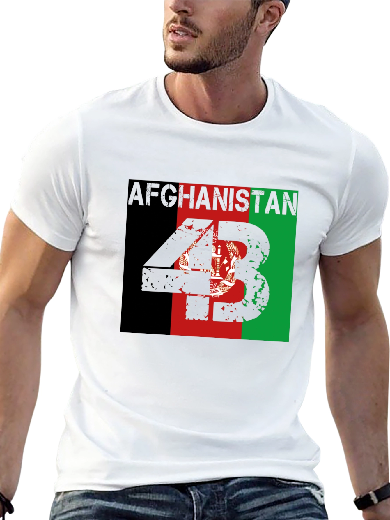 Afghanistan Flag T-Shirt - Patriotic Graphic Tee