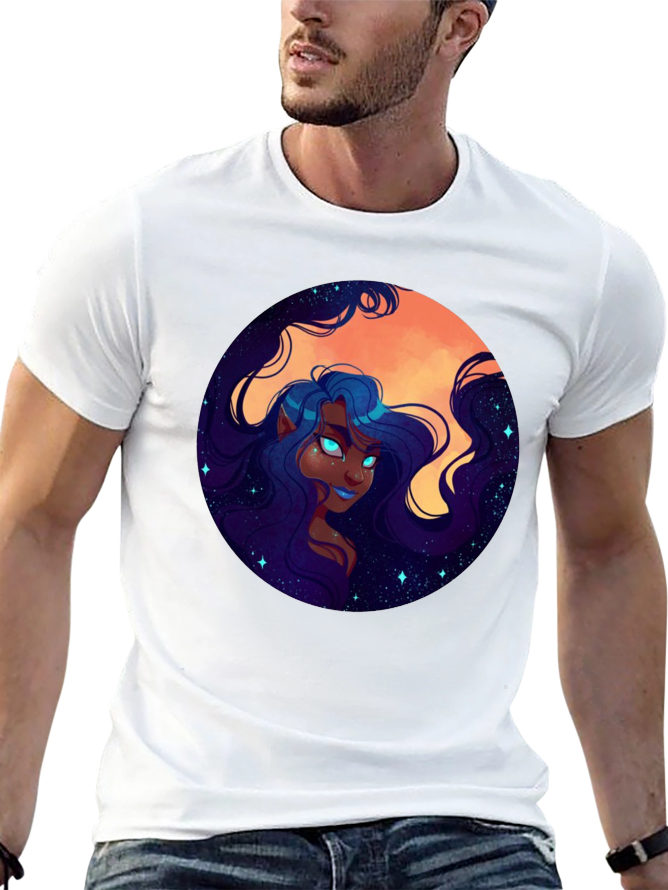 Celestial Elf Graphic T-Shirt