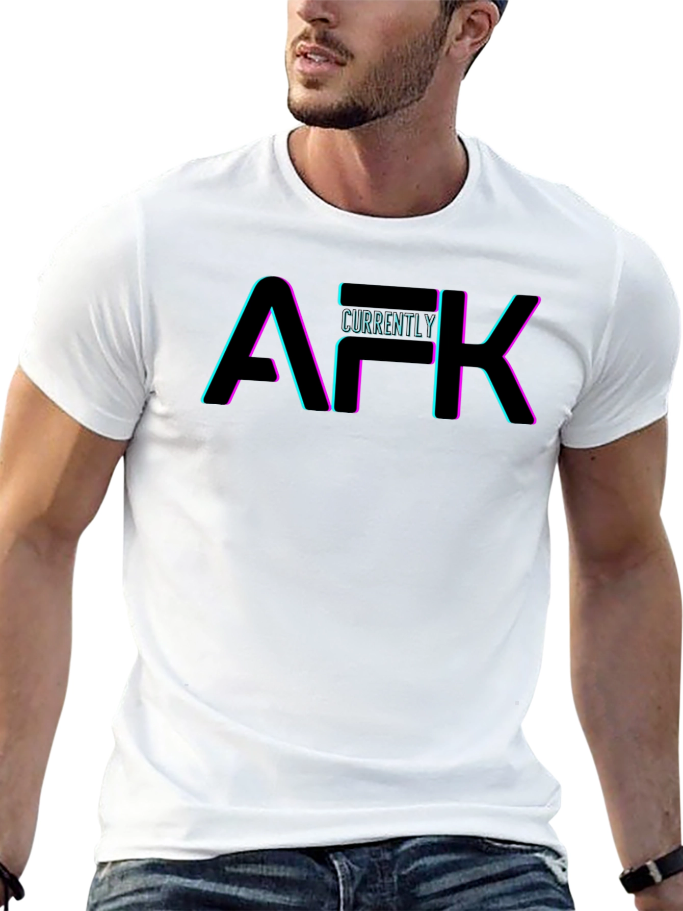 Currently AFK T-Shirt Black