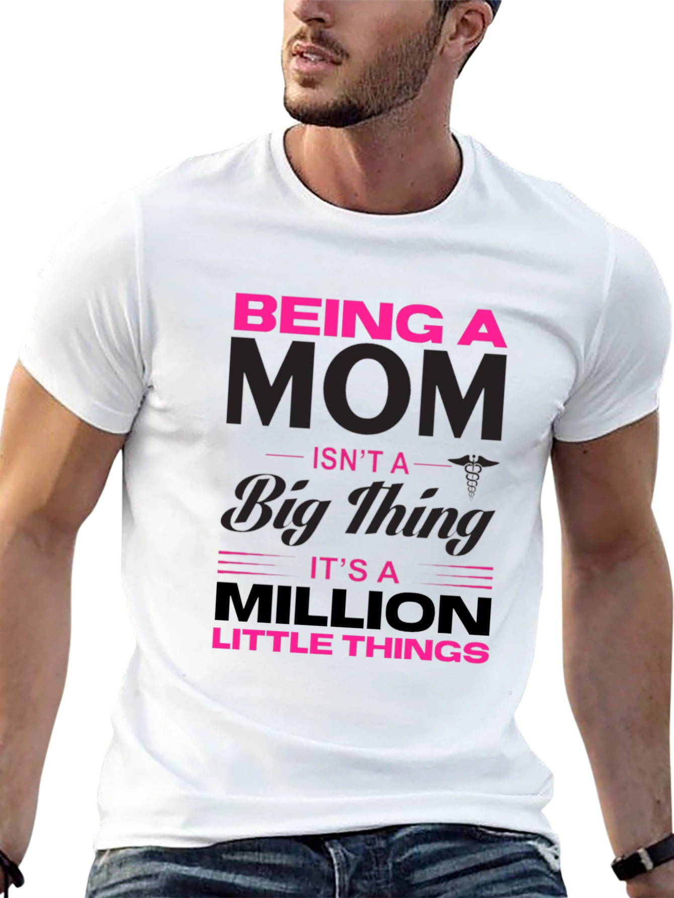 Being A Mom Graphic T-Shirt