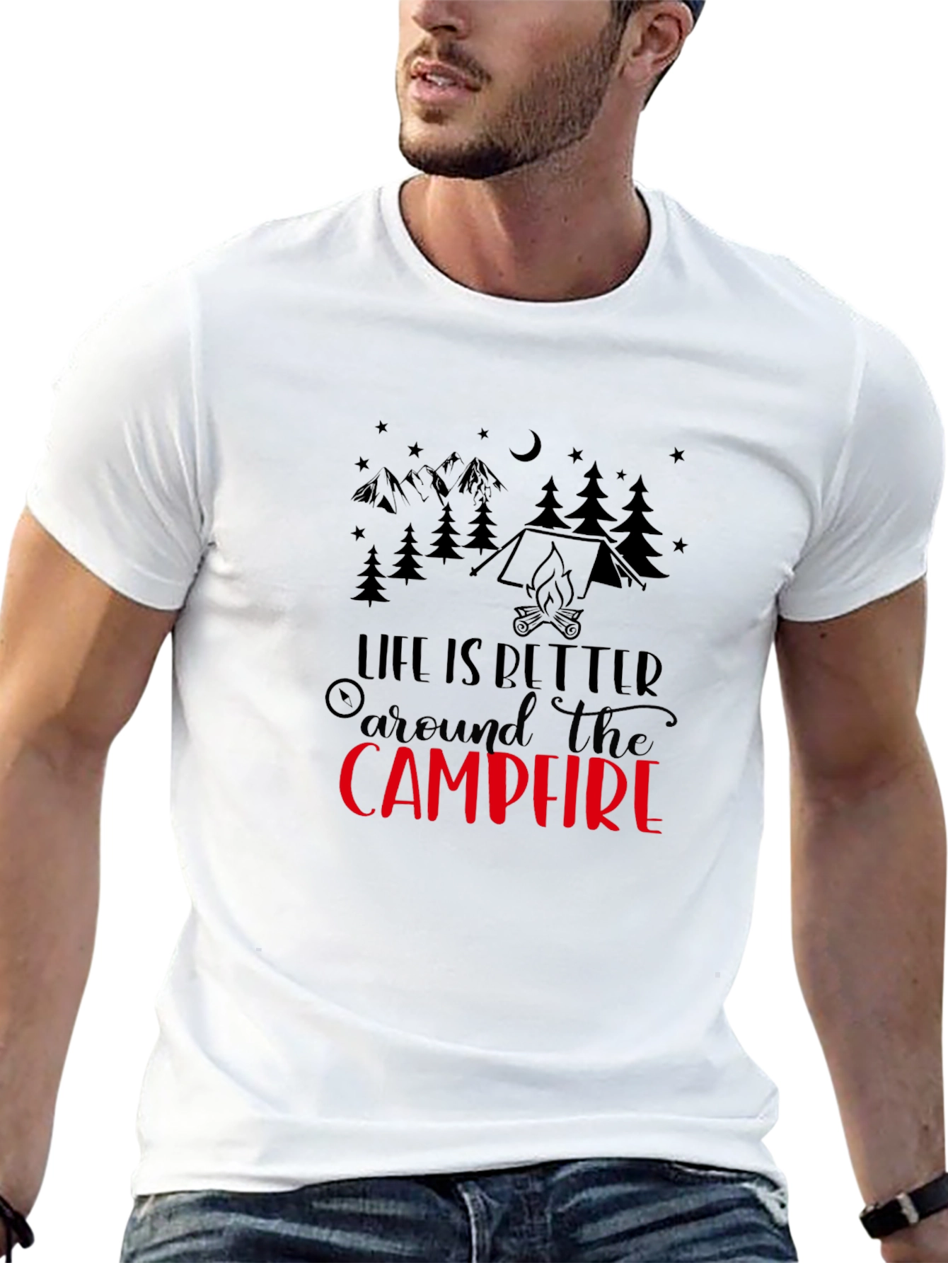 Life is Better Around The Campfire Tee