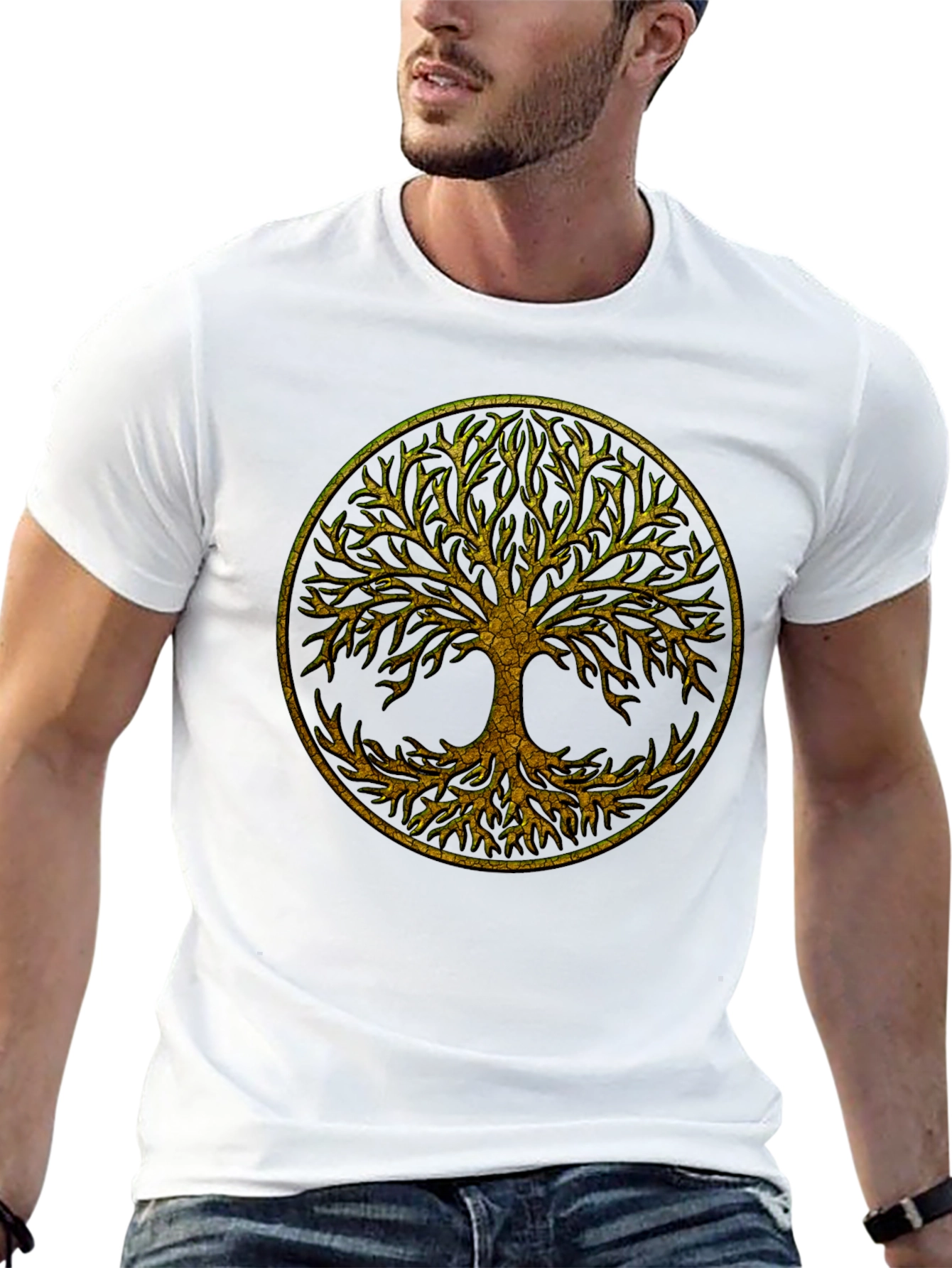 Tree of Life Graphic Black T-Shirt