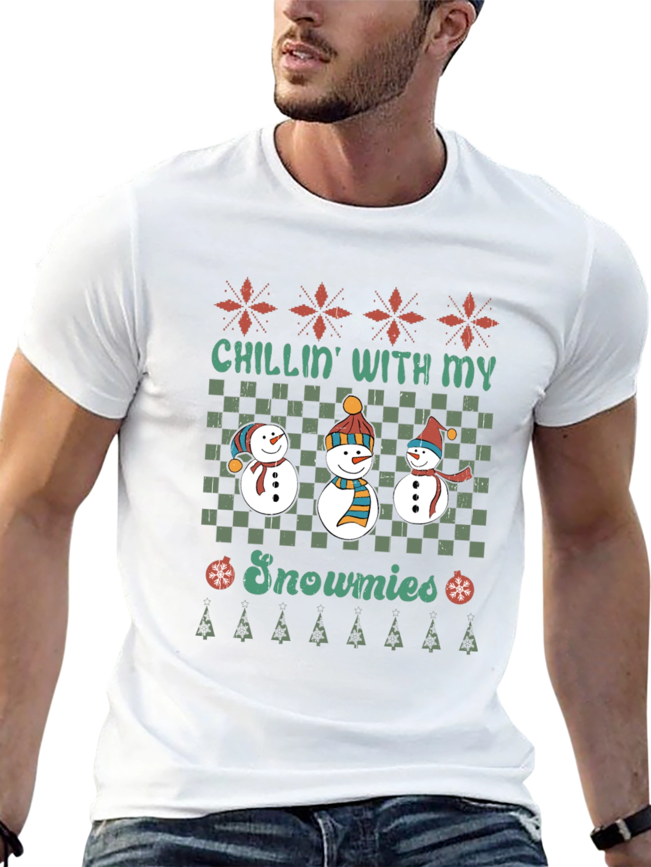 Chillin With My Snowmies Graphic Tee
