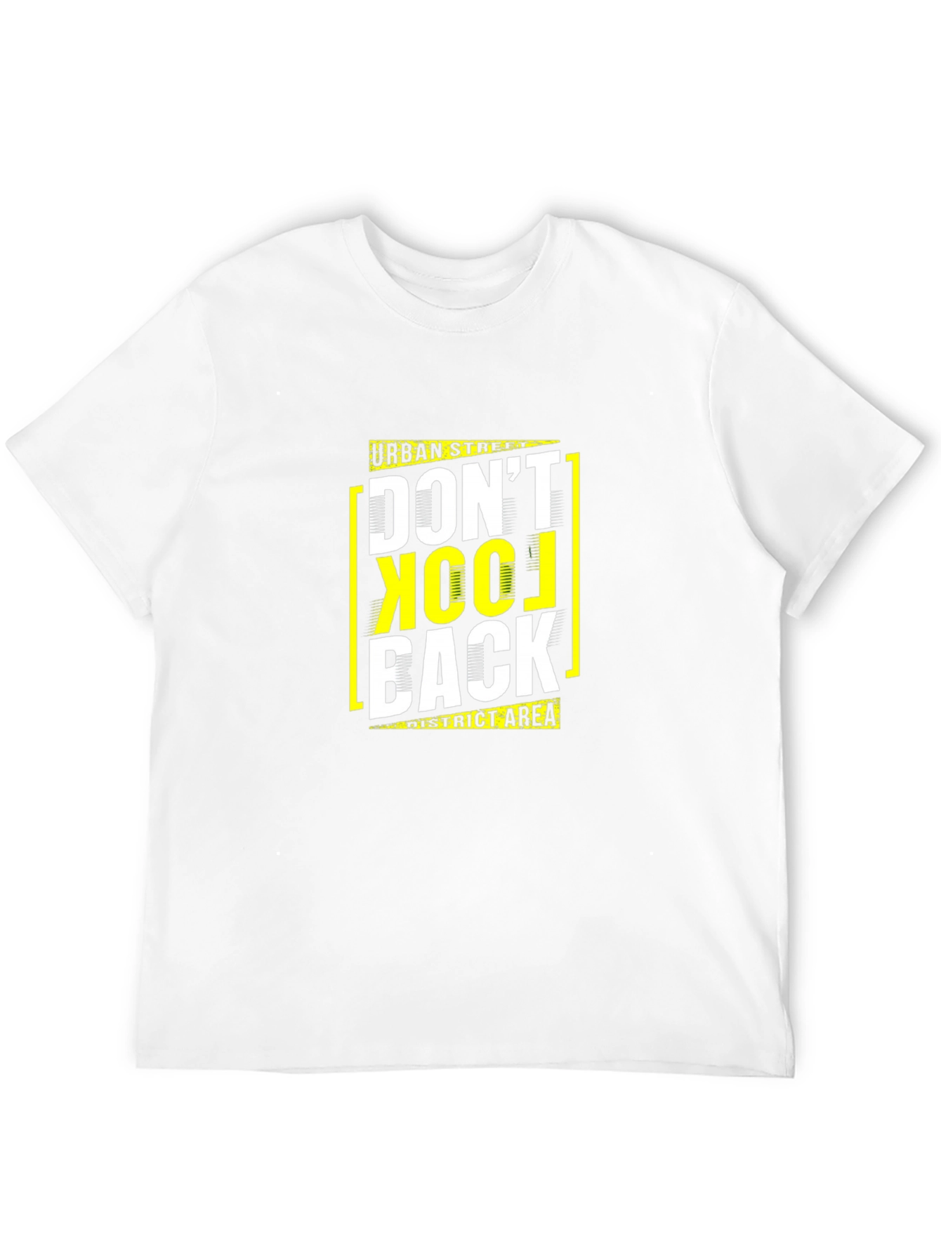 Urban Streetwear Graphic Tee - Dont Look Back