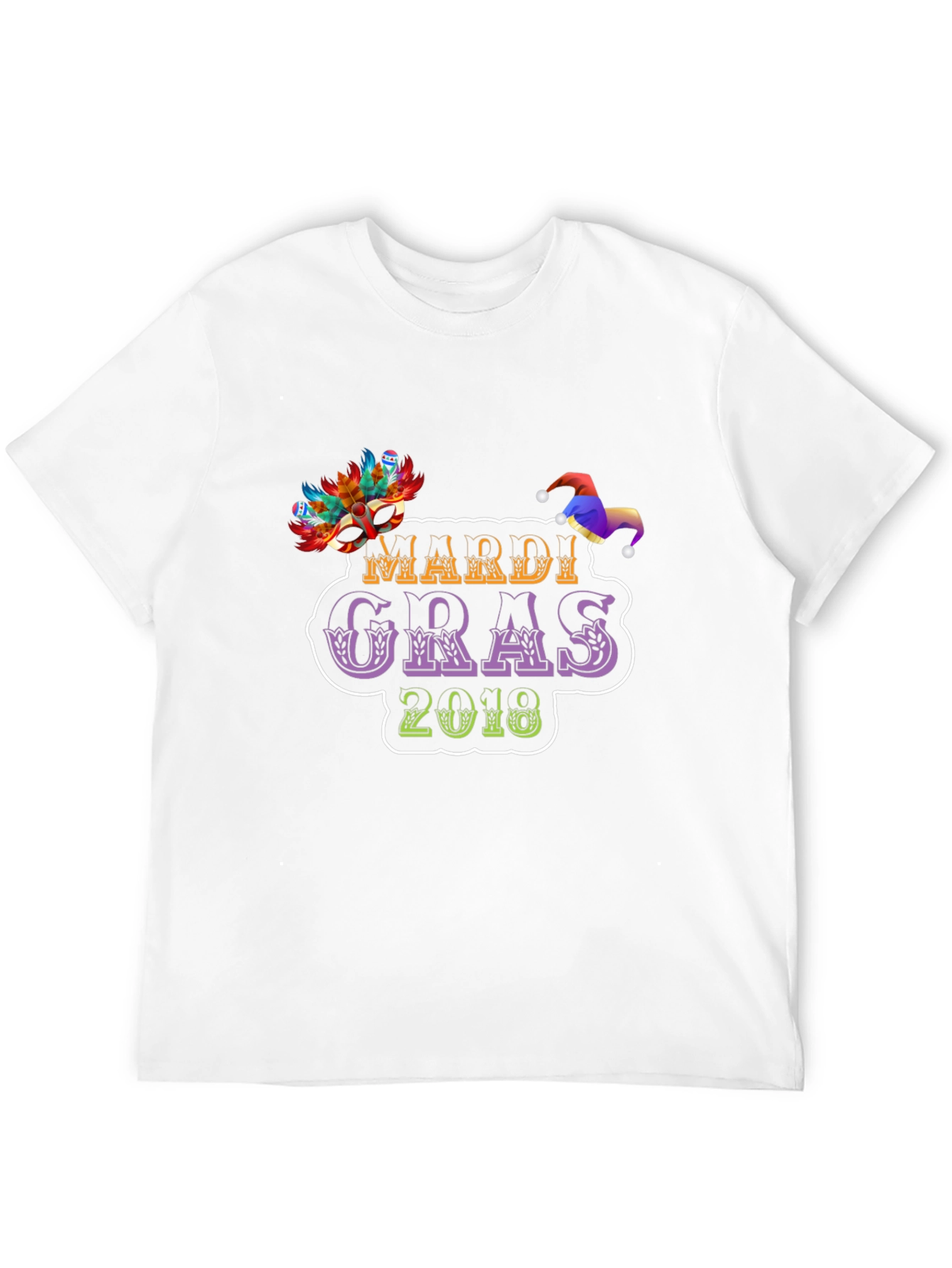 Mardi Gras 2018 Black Tee