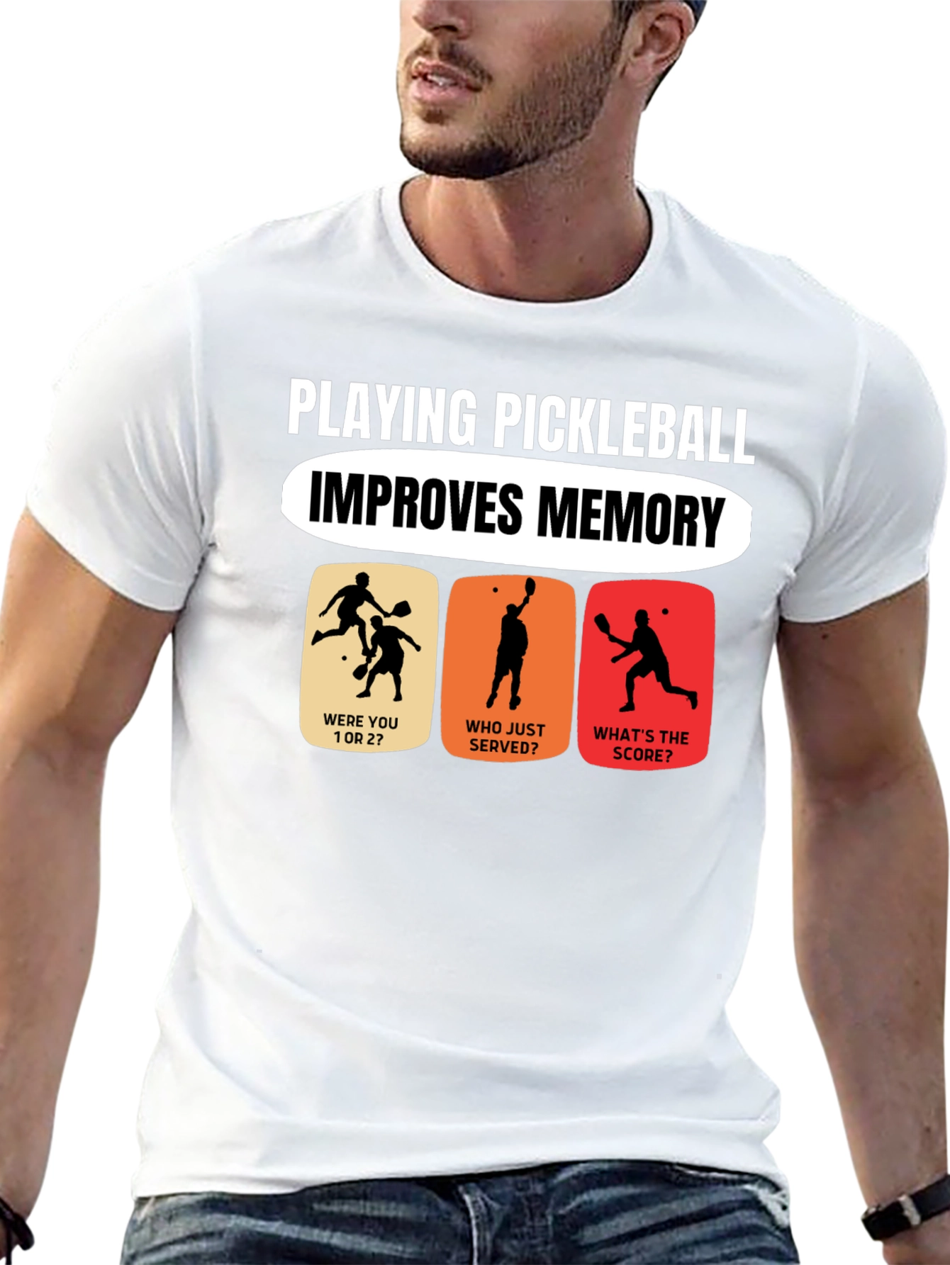 Pickleball Memory T-Shirt - Funny Sport Tee