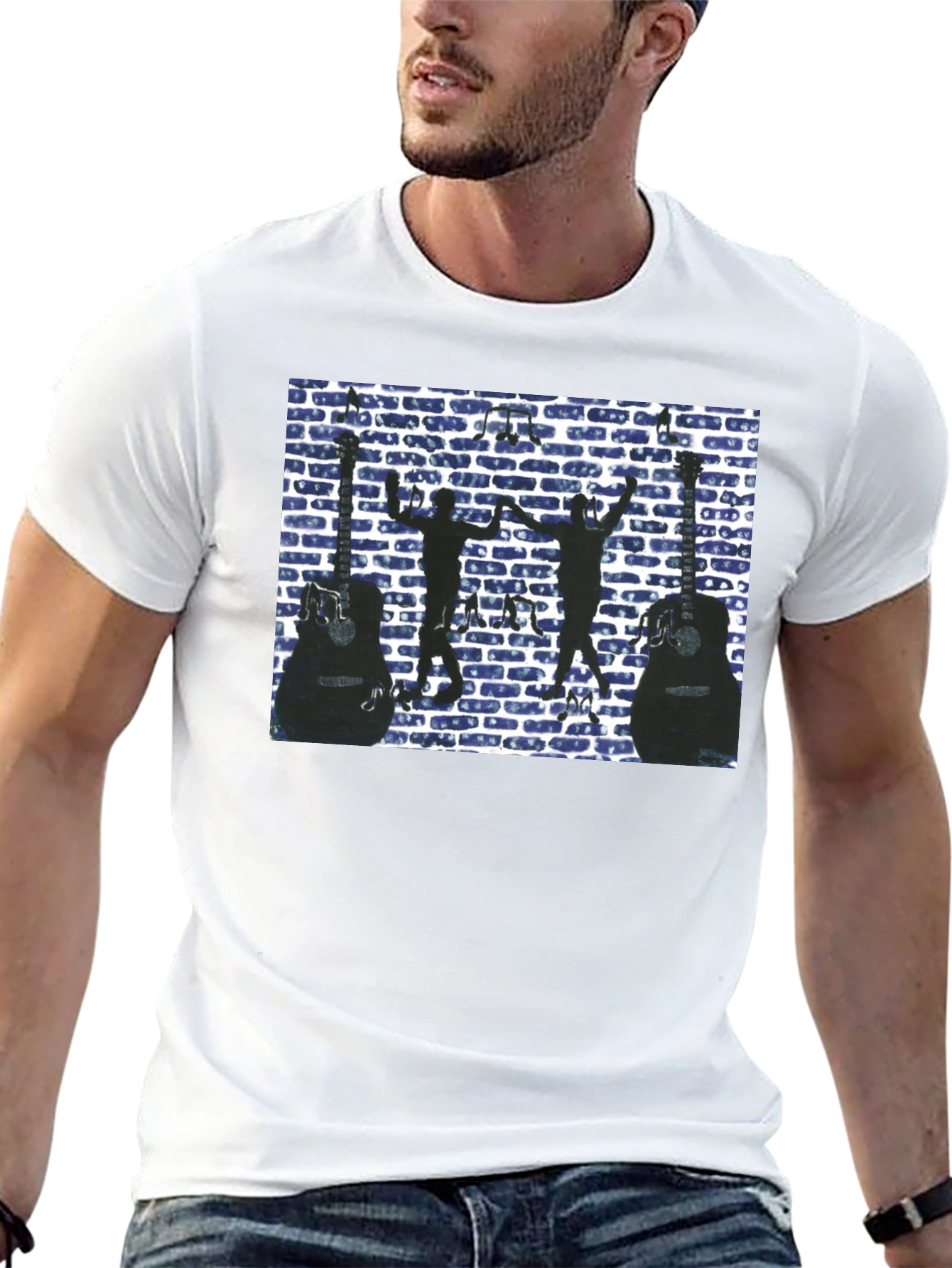 Music Scene Black Tee