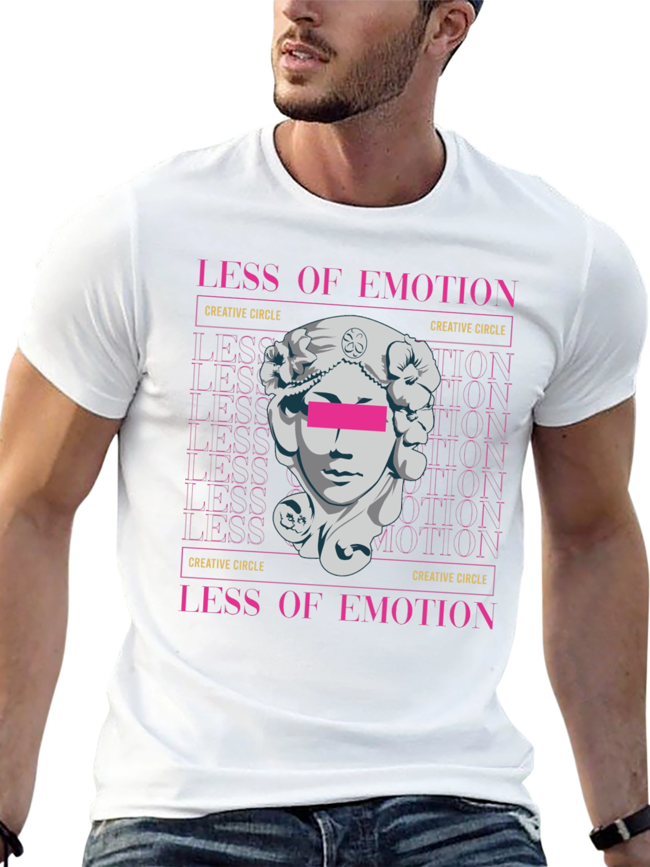 Less of Emotion Graphic Tee