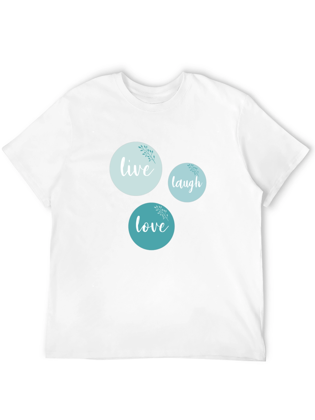 Live Laugh Love Graphic Tee - Stylish Comfort