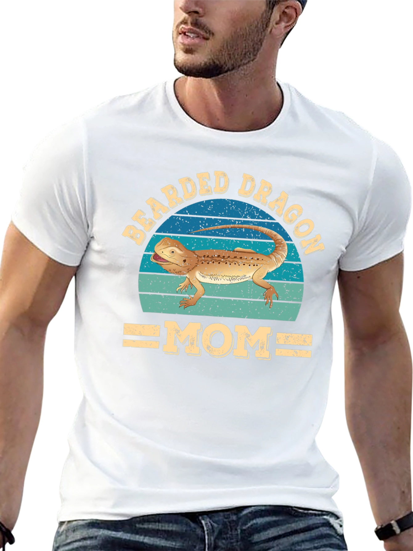 Bearded Dragon Mom T-Shirt - Reptile Lover Tee