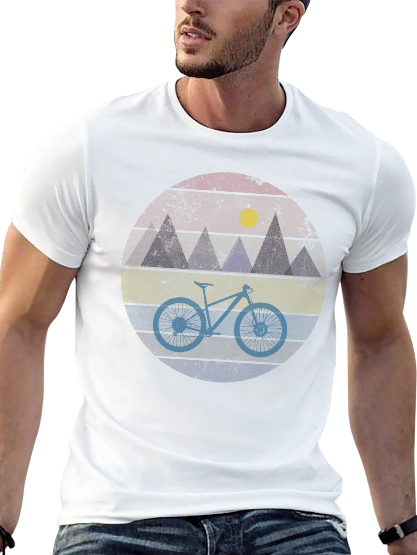 Mountain Bike Graphic Tee - Adventure Awaits!