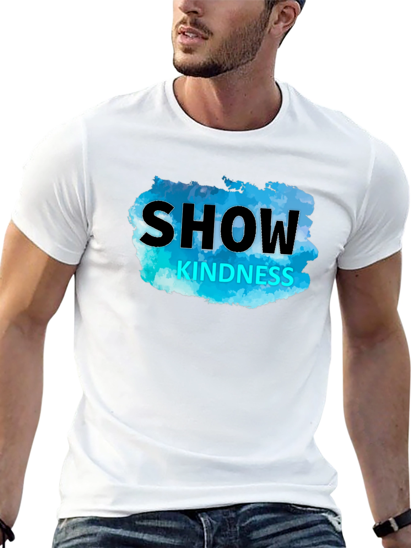 Show Kindness Graphic Tee - Black