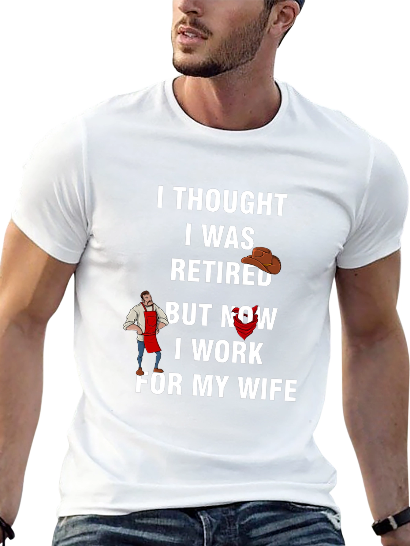 Funny Retired Husband T-Shirt