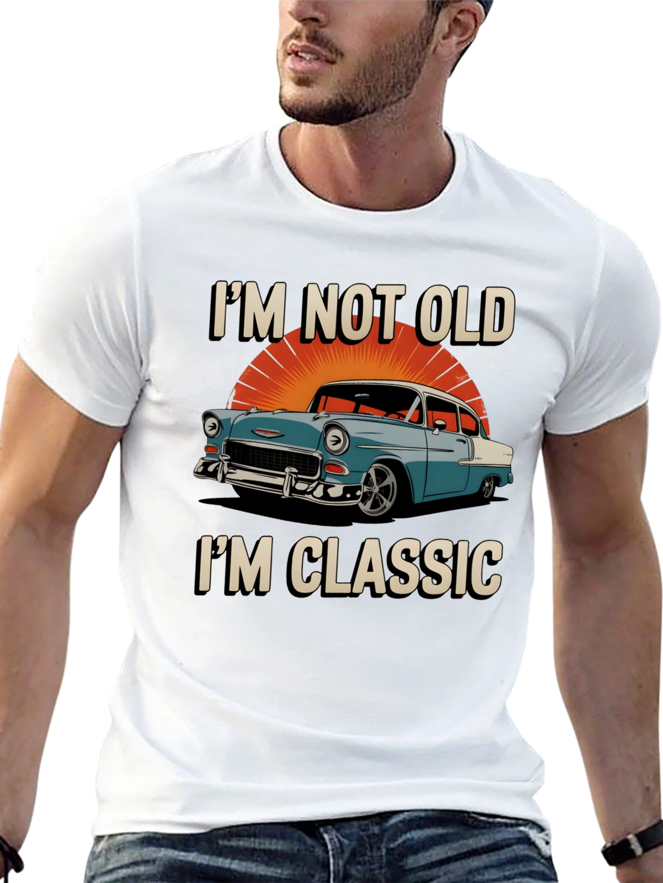 Classic Car T-Shirt - Im Not Old Im Classic