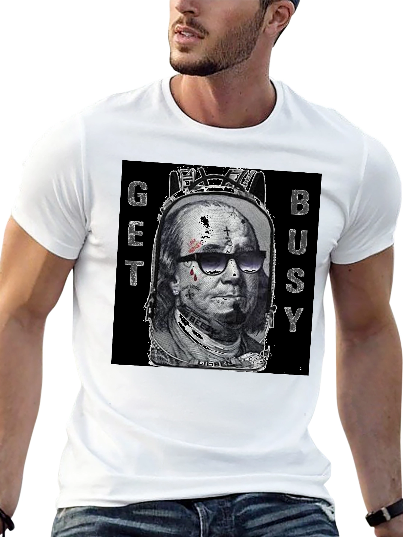 Get Busy Graphic T-Shirt