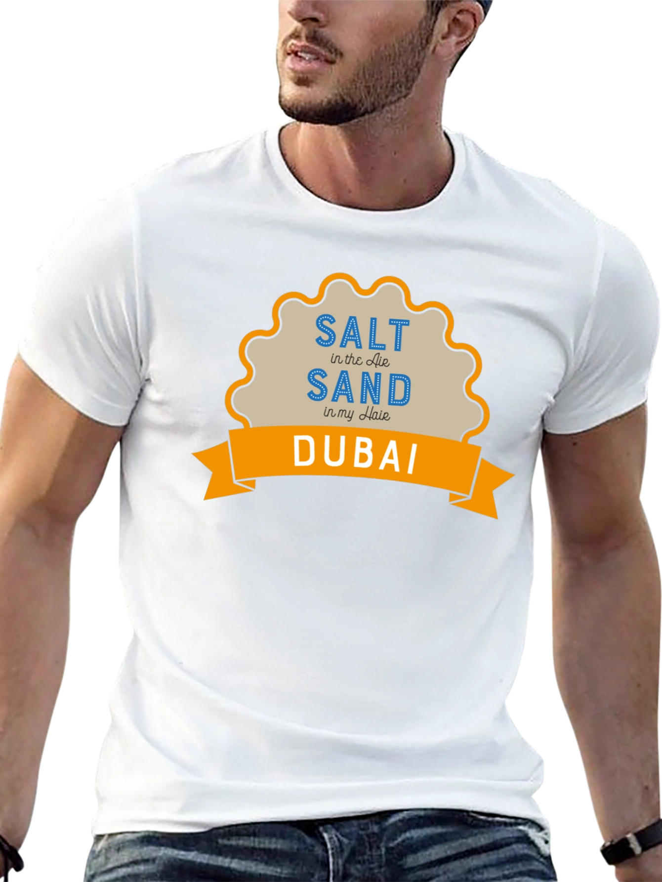 Dubai T-Shirt: Salt Sand Summer Vacation