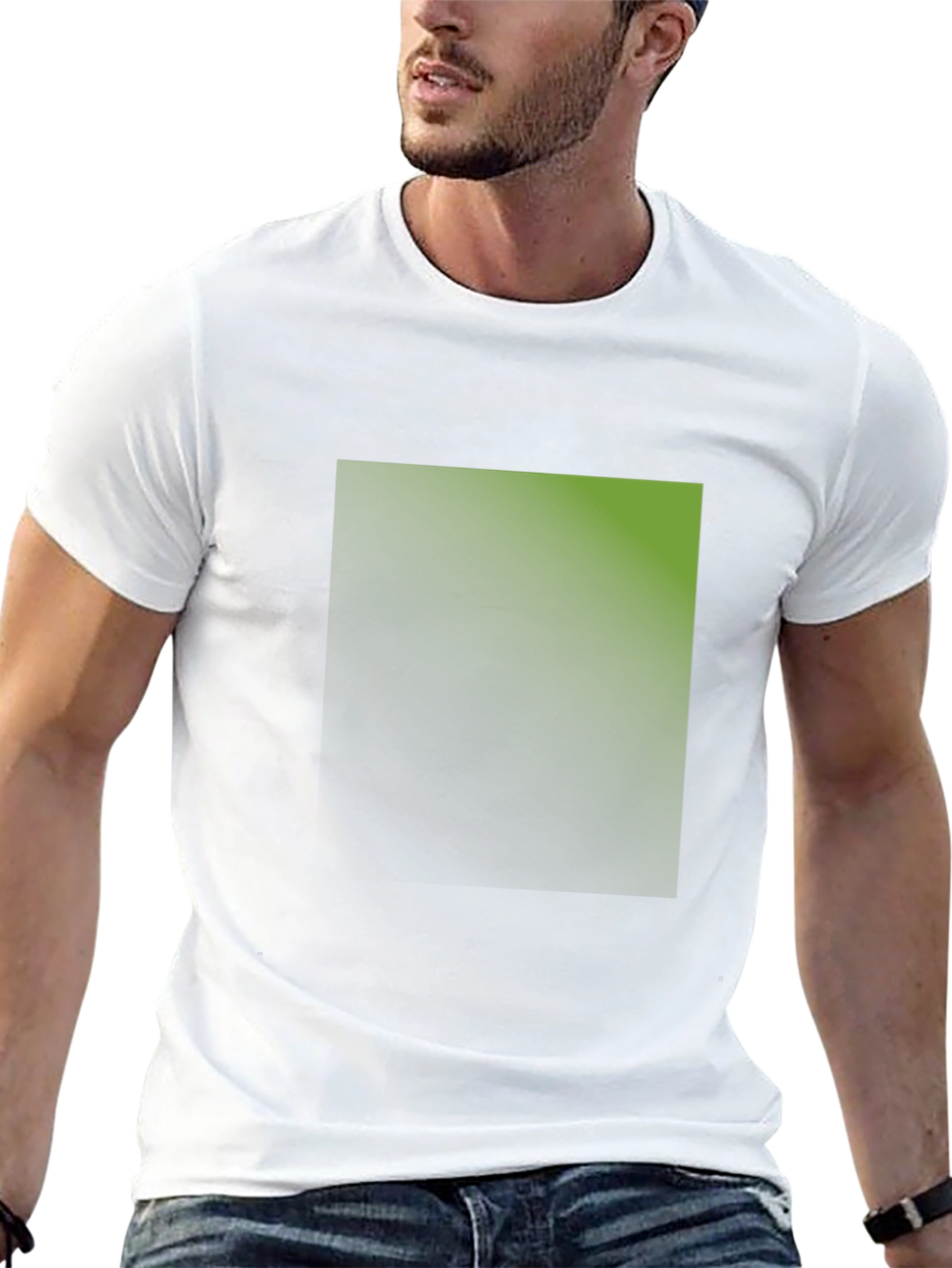 Modern Gradient T-Shirt - Black