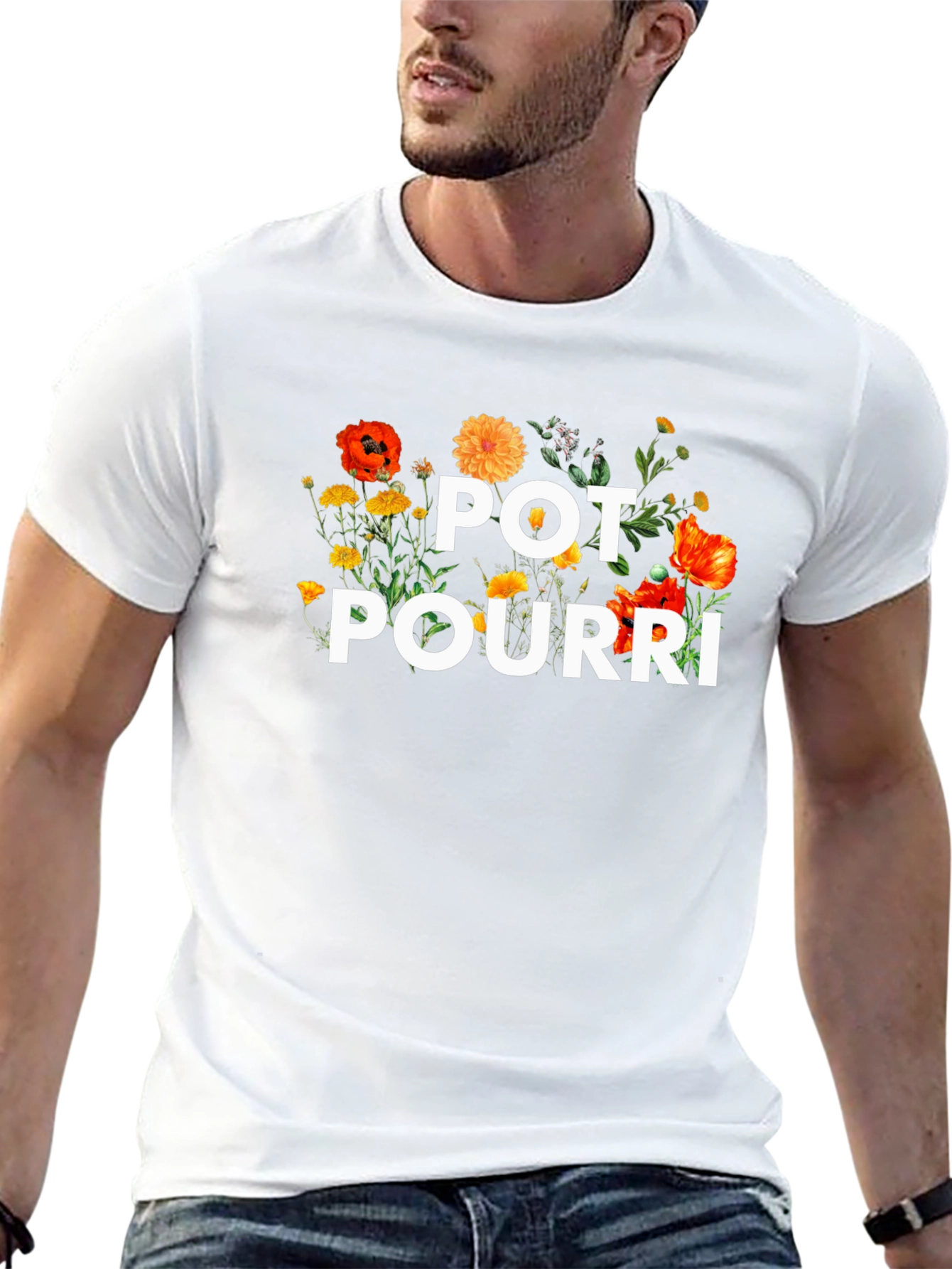 Pot Pourri Floral T-Shirt