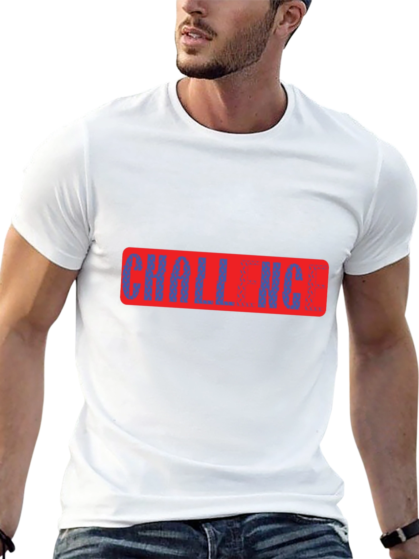 Challenge Graphic Tee - Trendy Casual Wear