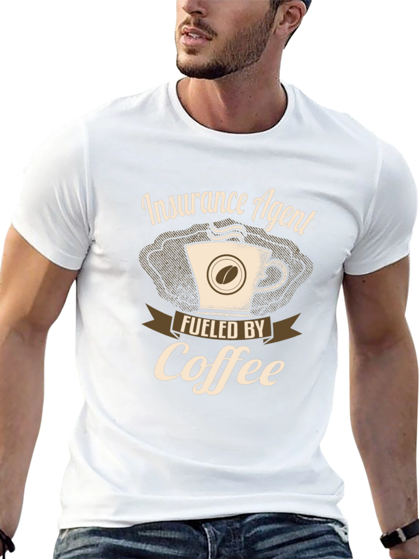 Insurance Agent Fueled By Coffee T-Shirt
