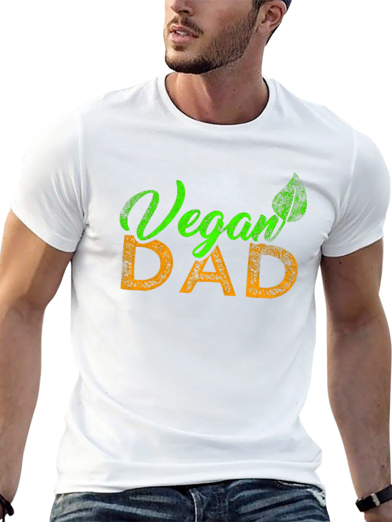 Vegan Dad T-Shirt - Plant Based Fathers Day Tee