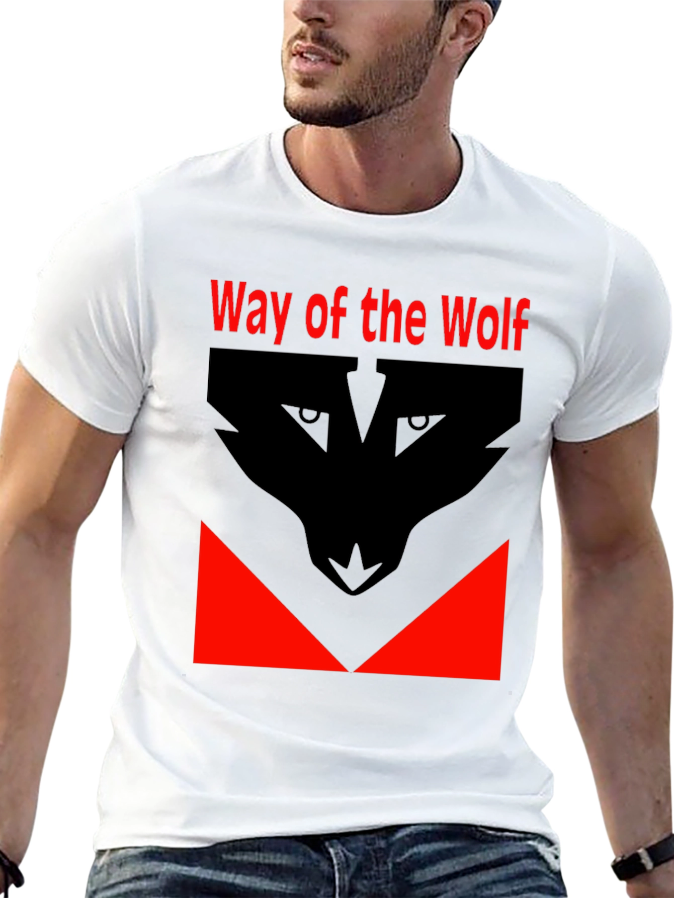 Way of the Wolf Graphic Tee - Black T-Shirt