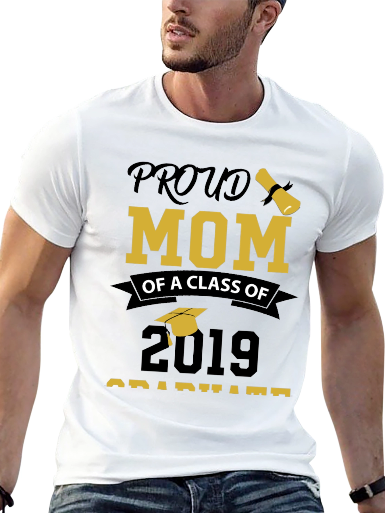 Proud Mom of a Class of 2019 Graduate T-Shirt