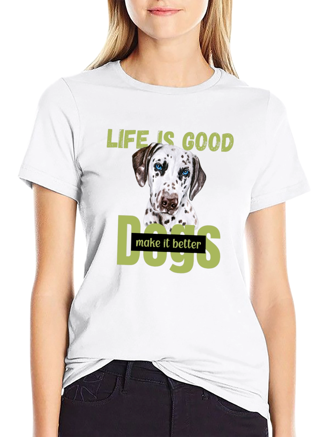 Life Is Good Dogs T-Shirt