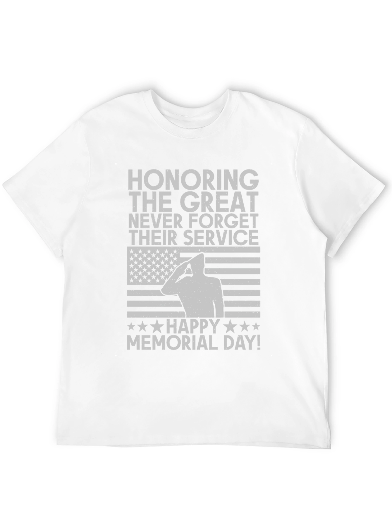 Honoring The Great Memorial Day Graphic Tee