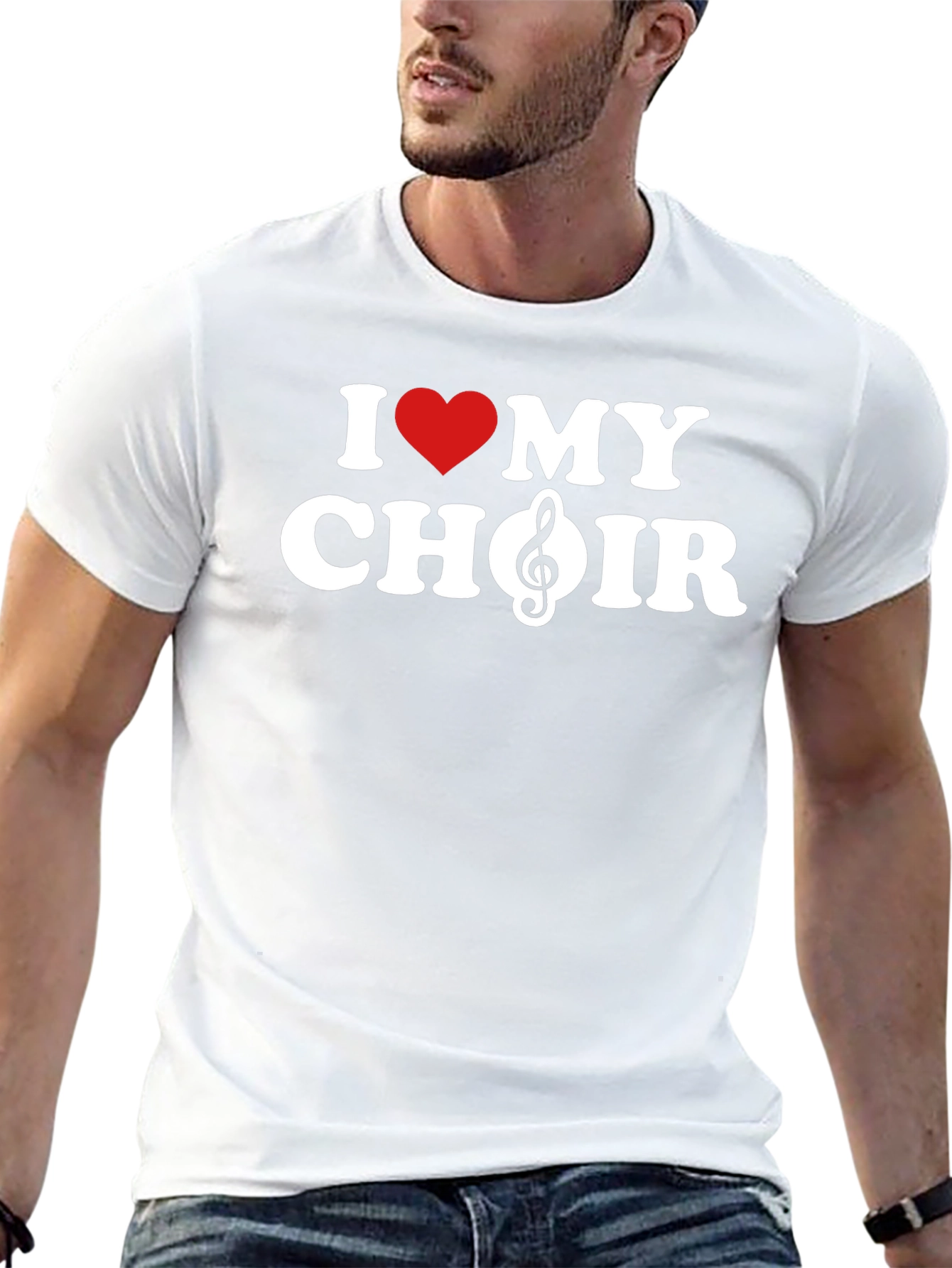 I Heart My Choir T-Shirt - Music Lover Tee