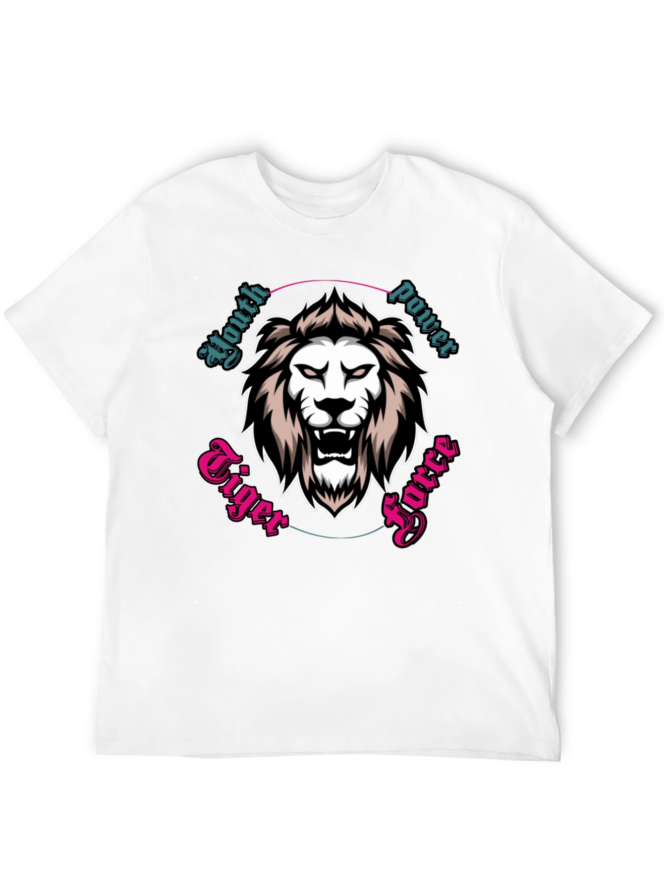 Youth Power Tiger Force Black Graphic Tee