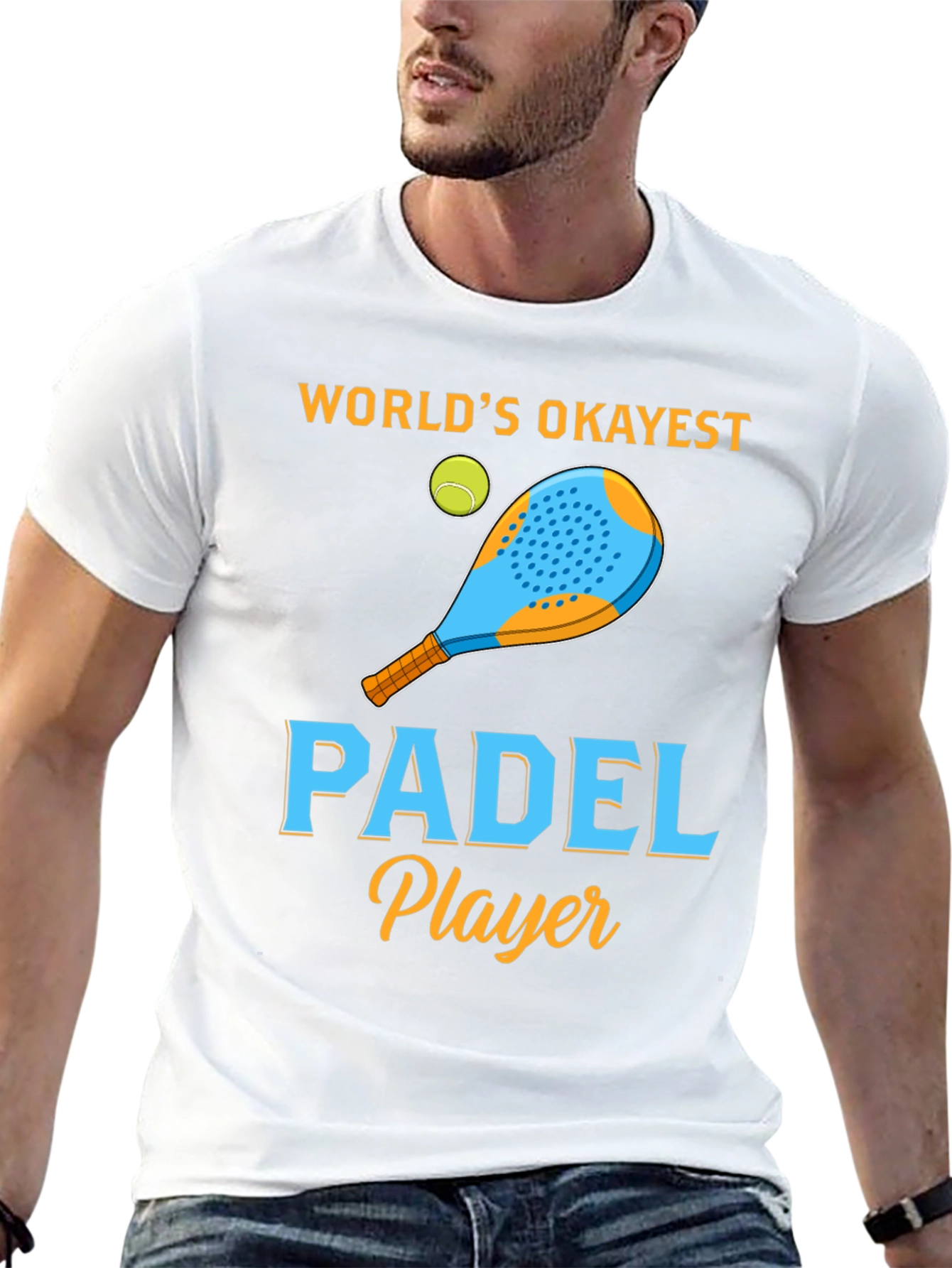 Worlds Okayest Padel Player T-Shirt