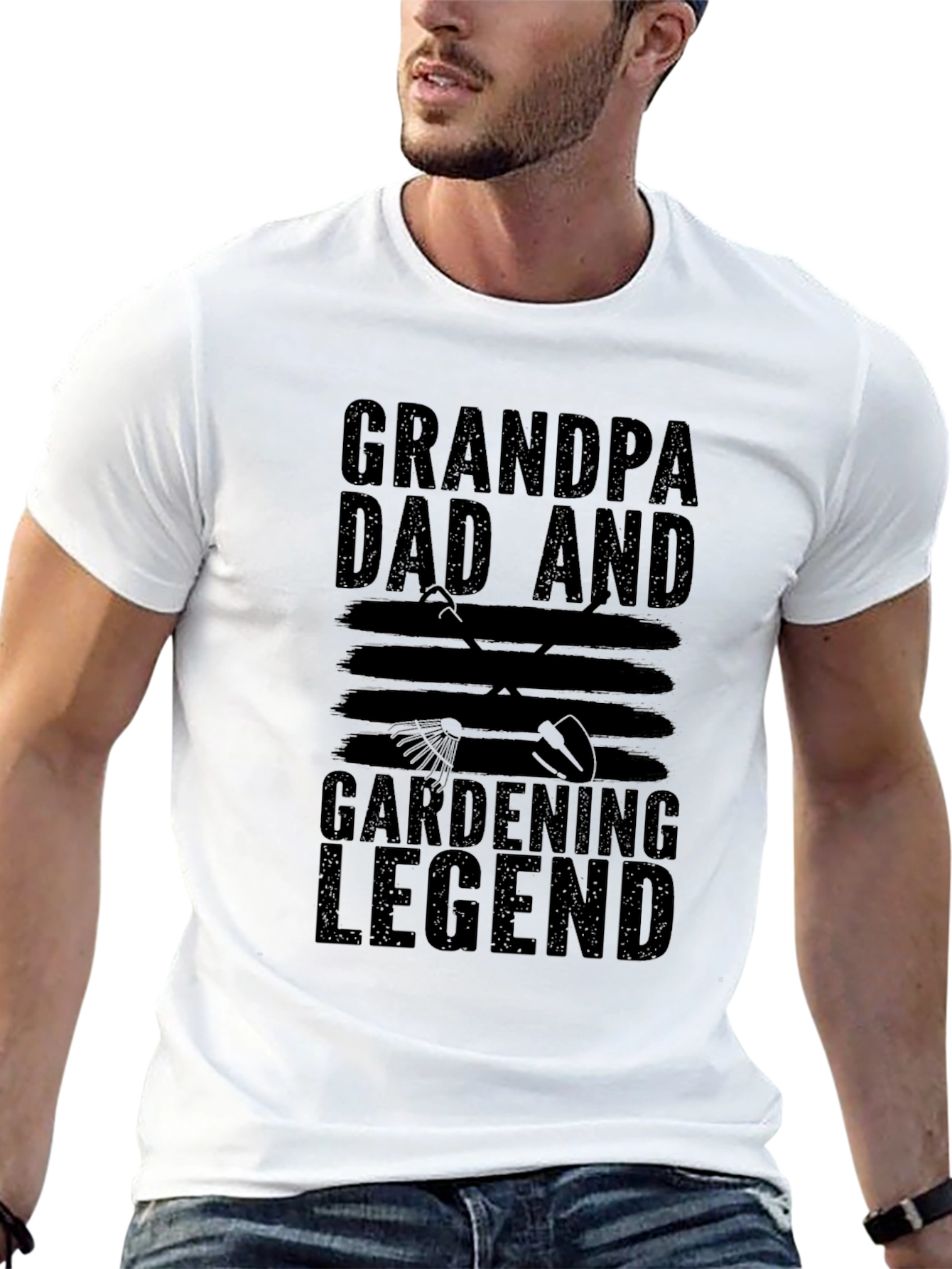 Grandpa Dad Gardening Legend T-Shirt