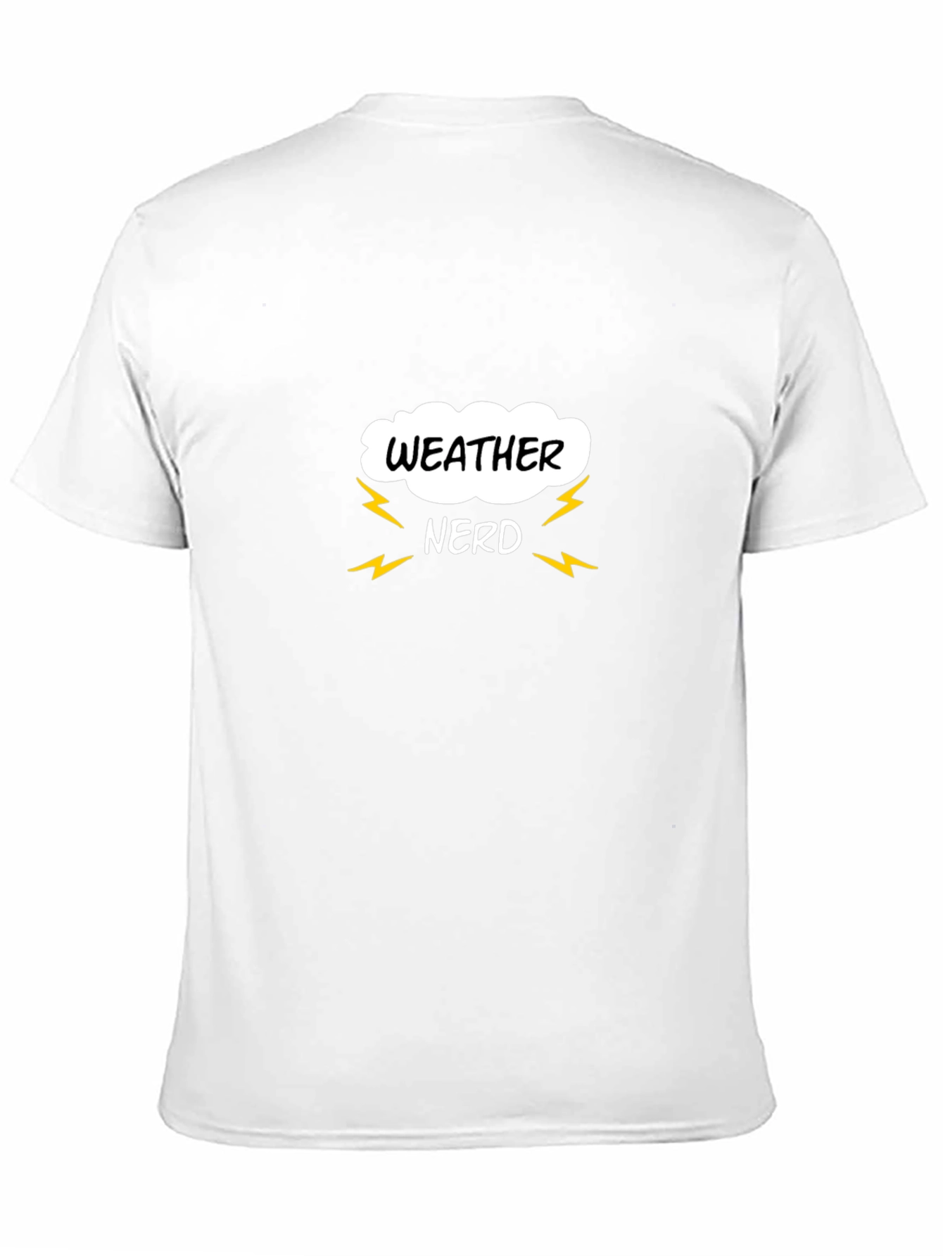 Weather Nerd T-Shirt - Black Graphic Tee