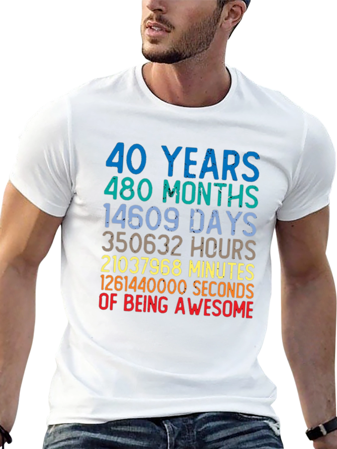 40 Years Awesome T-Shirt