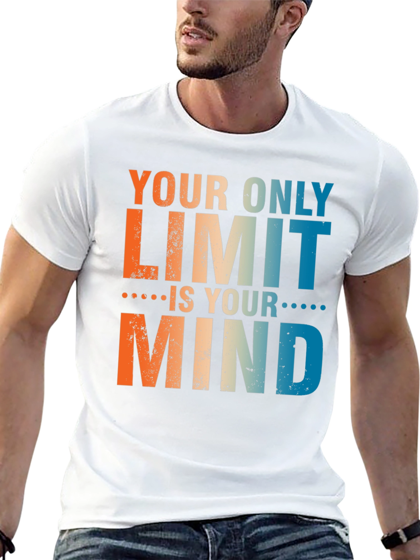 Motivational Mind T-Shirt - Your Only Limit