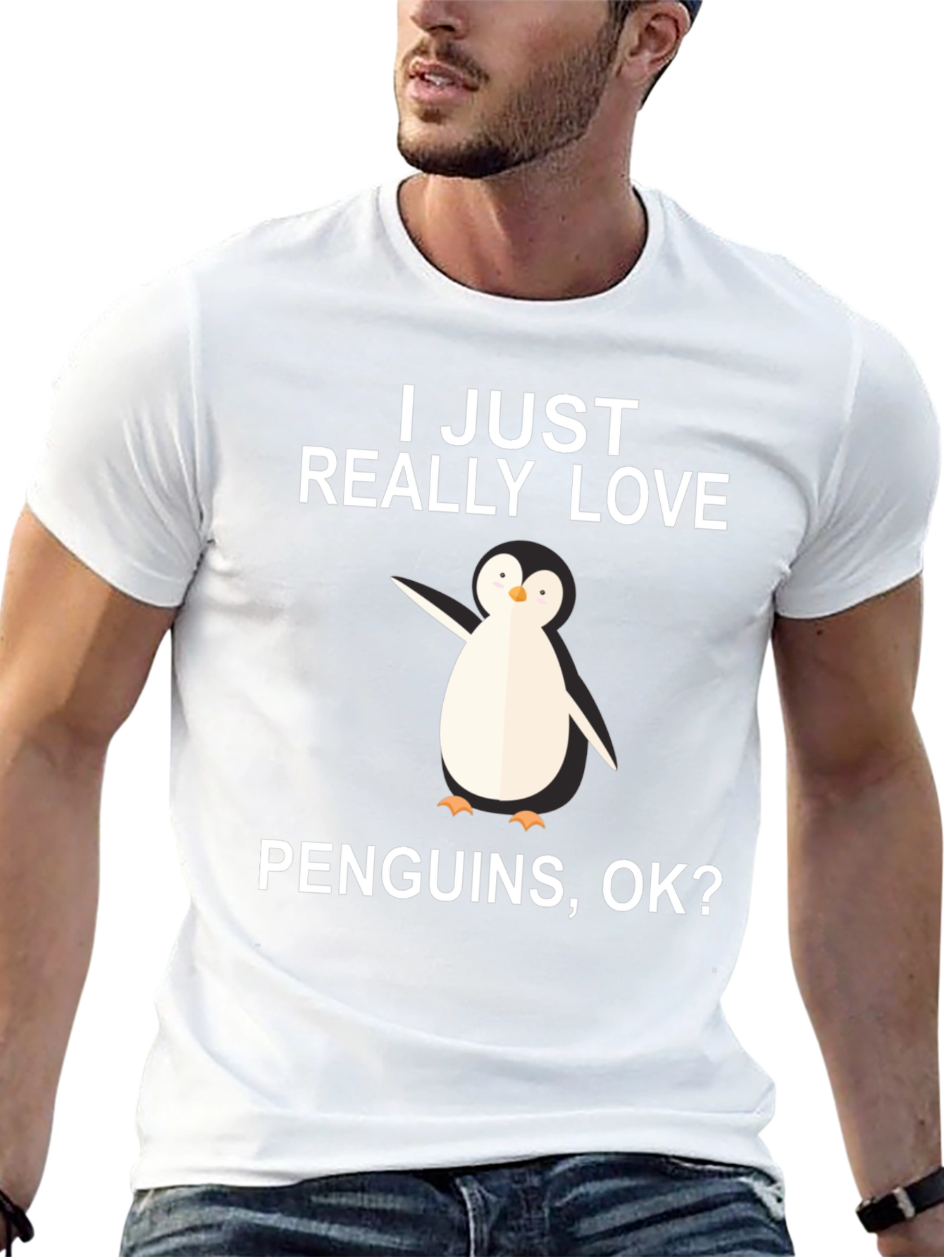 Penguin Lover T-Shirt - I Just Really Love Penguins