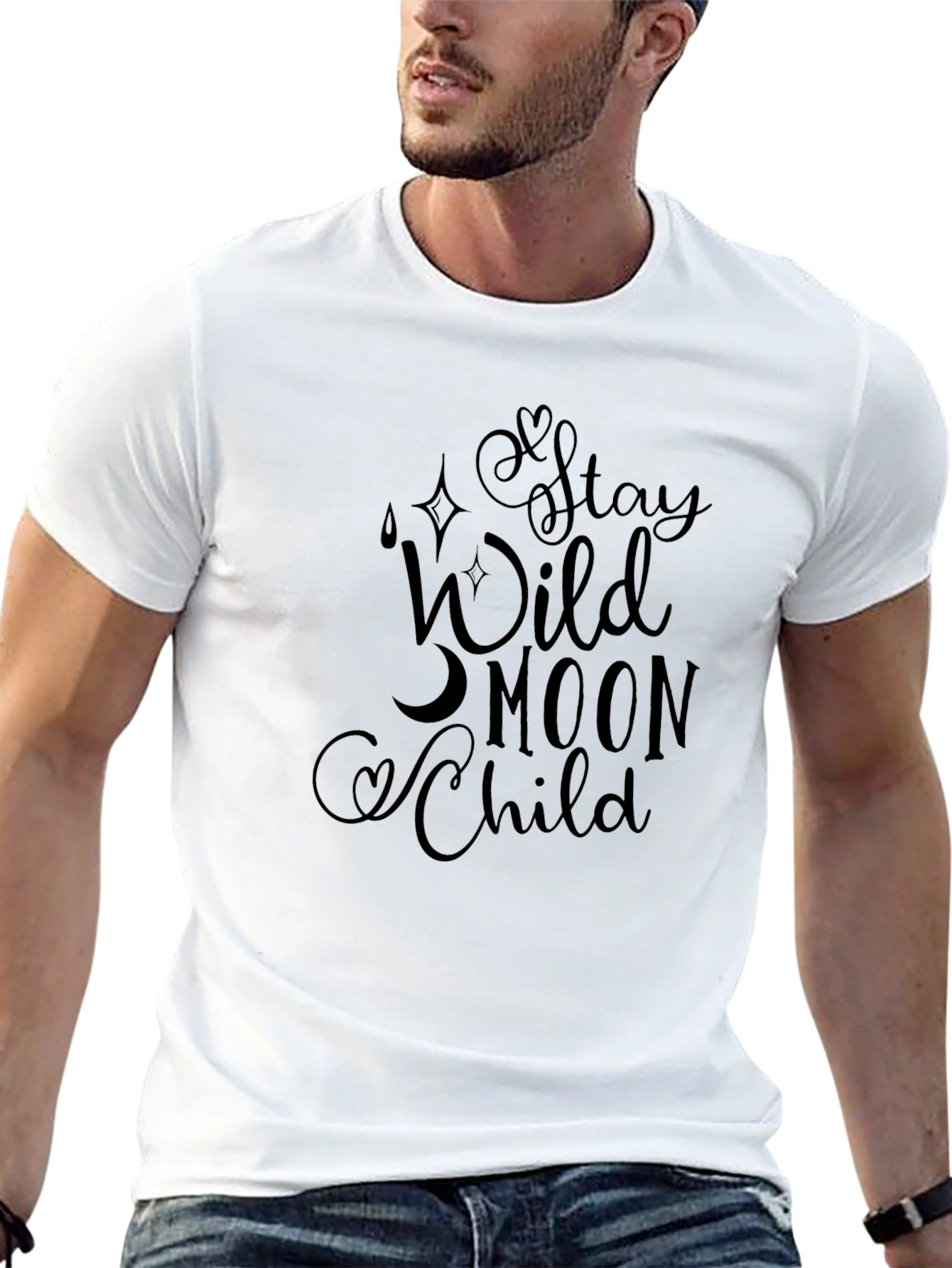 Stay Wild Moon Child Graphic T-Shirt